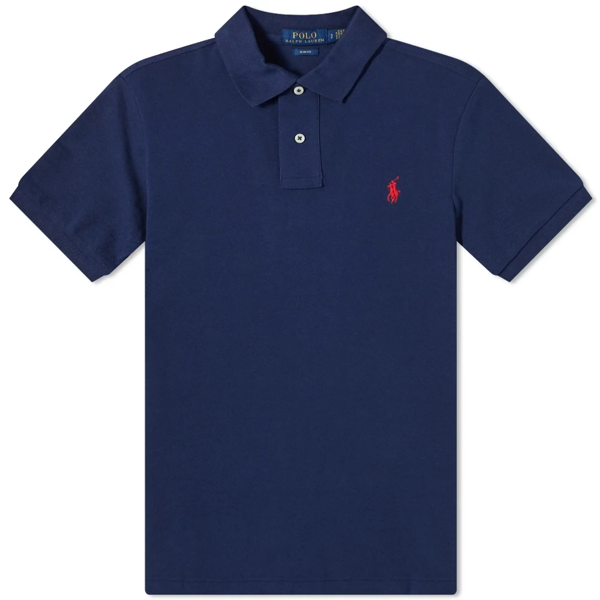 Polo Ralph Lauren  POLO AJUSTE SLIM FIT EN COTON BASIC MESH  men's Polo shirt in Marine