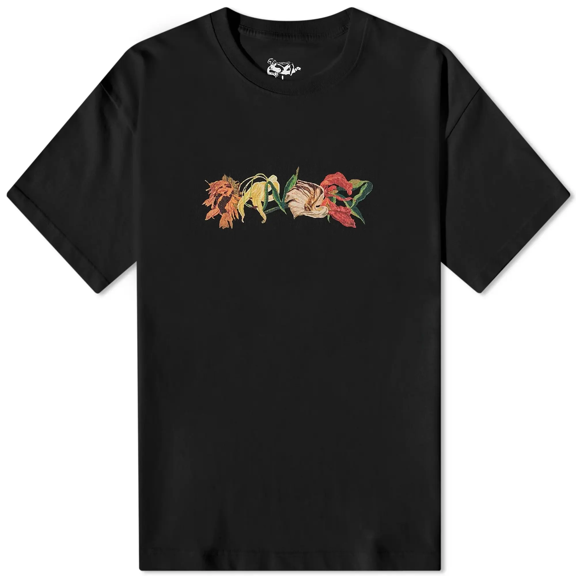 Dancer Men's Dying Flowers T-Shirt Black
