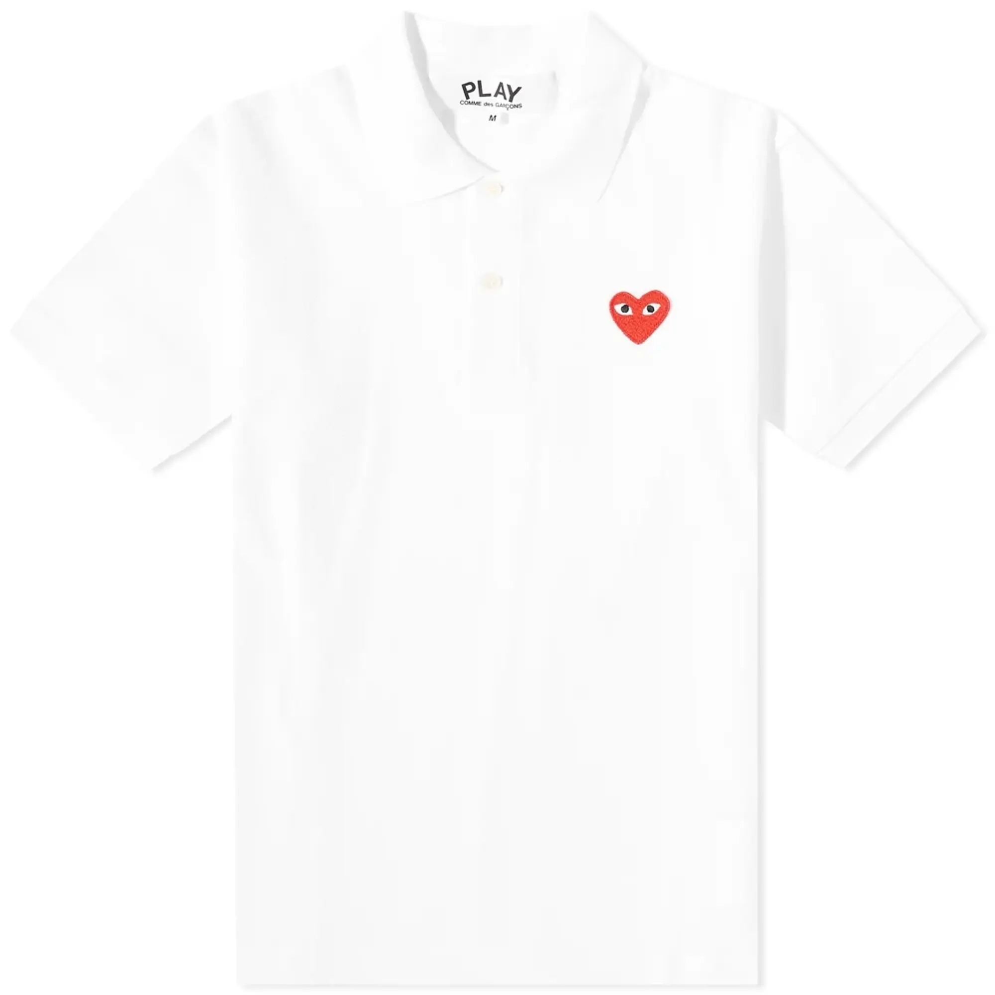 Comme des Garçons Play Comme des Garcons Play Polo Shirt White/Red