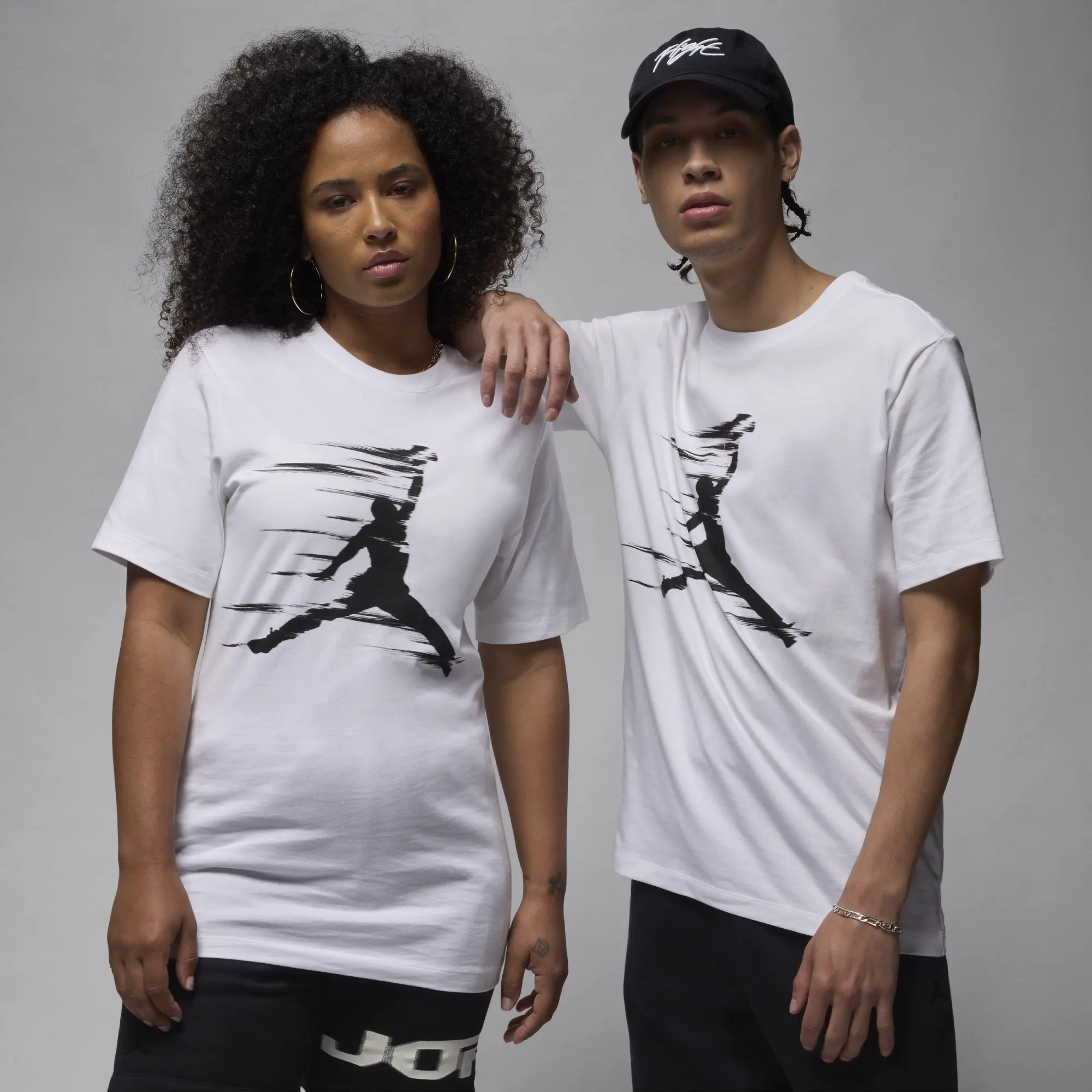 Nike Jordan T-Shirt Jordan Mvp Men's Jumpman T-Shirt White/ Black/ Black Xxl