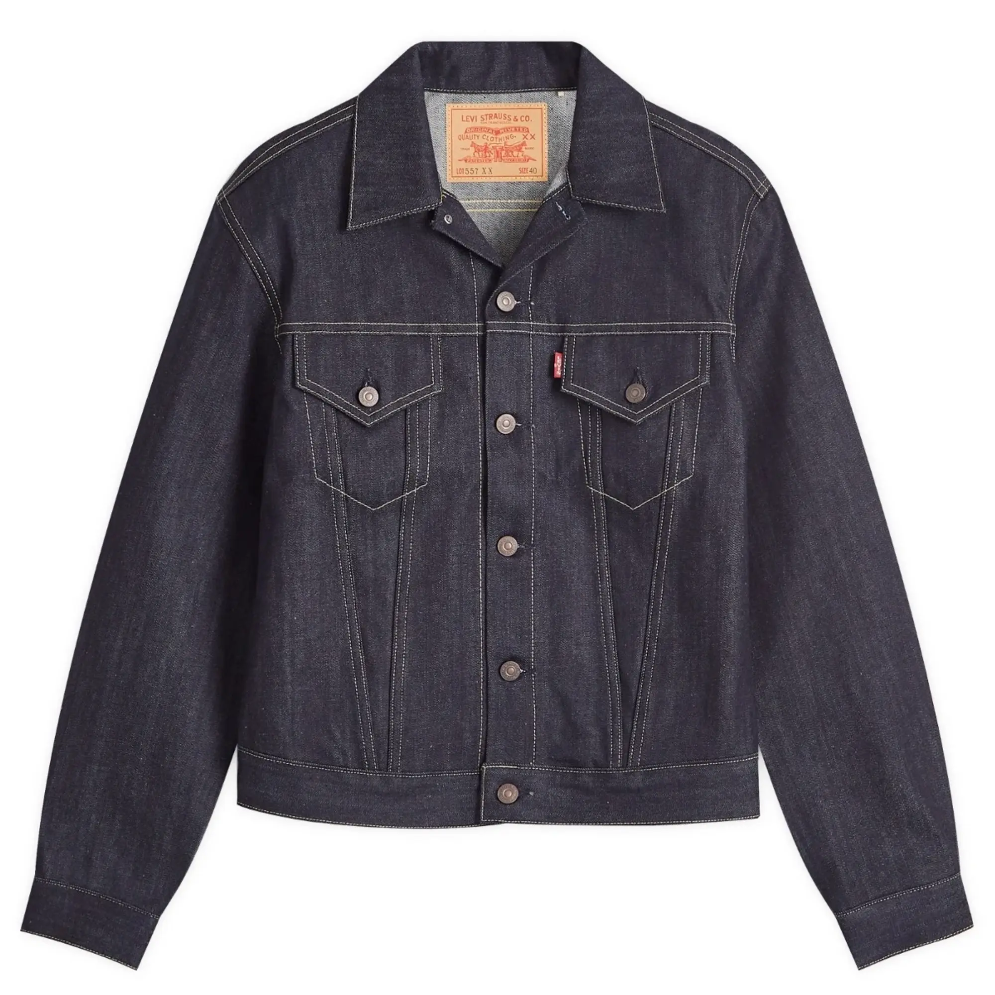 Levis LVC 1961 Type III 557 Denim Jacket 1961 Organic Rinse
