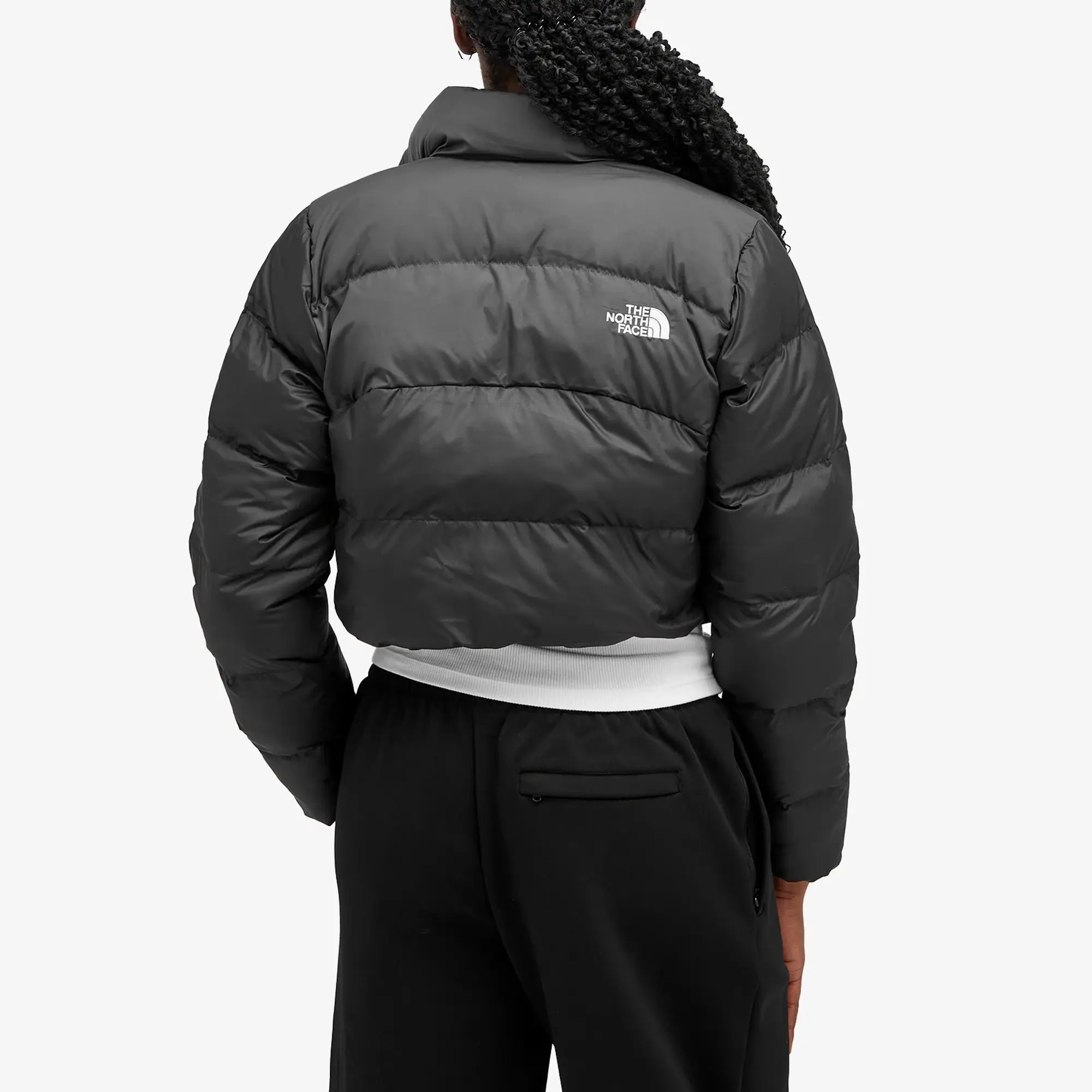 The North Face Womens Crop Saikuru Jacket  - Black - Size XL - Black