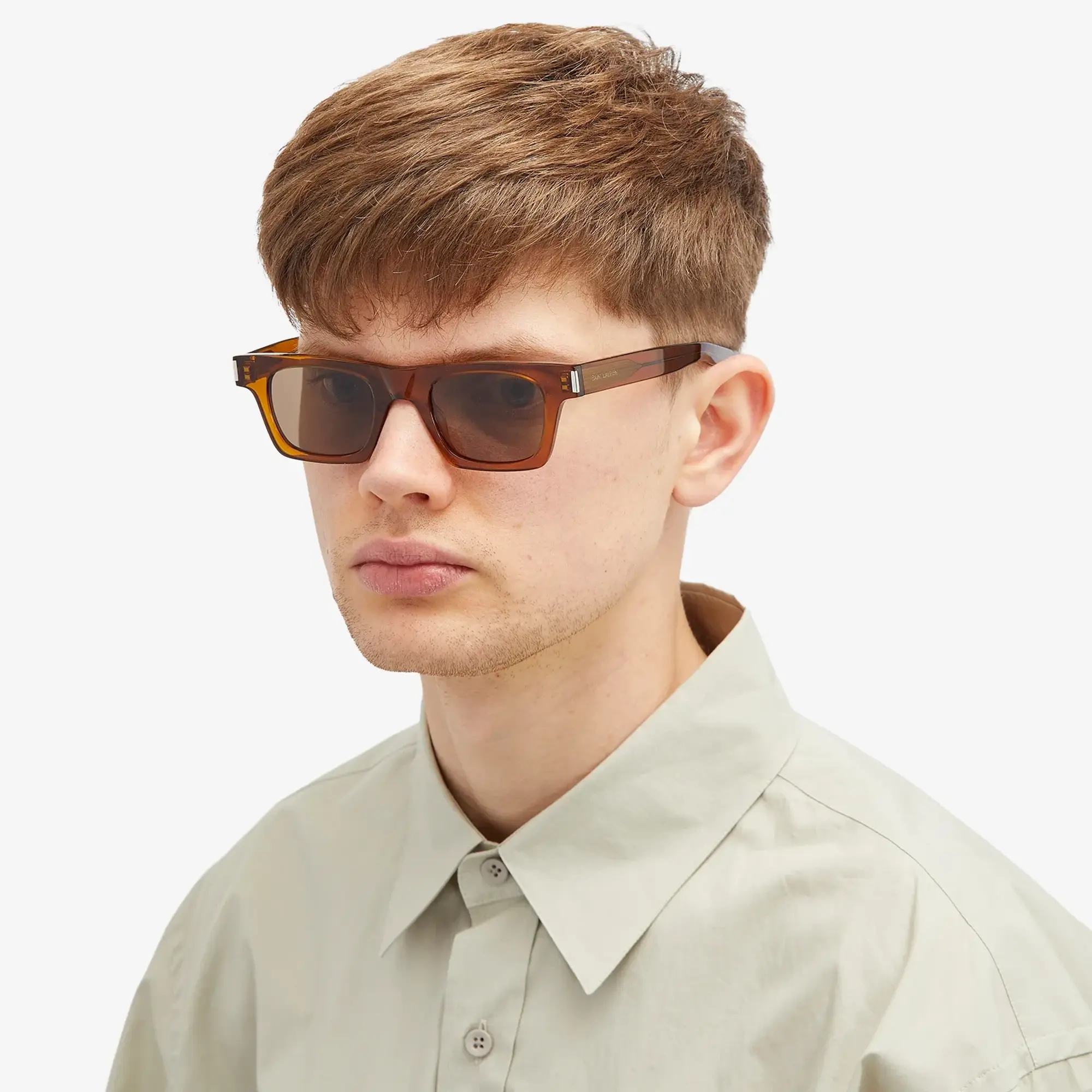 Saint Laurent Sunglasses Saint Laurent SL 719 Sunglasses Brown