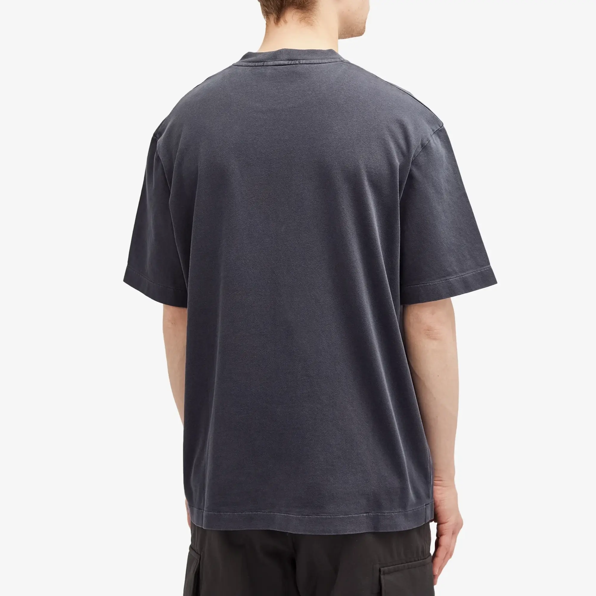 Stone Island Men's Marina Old Effect Logo T-Shirt Ink