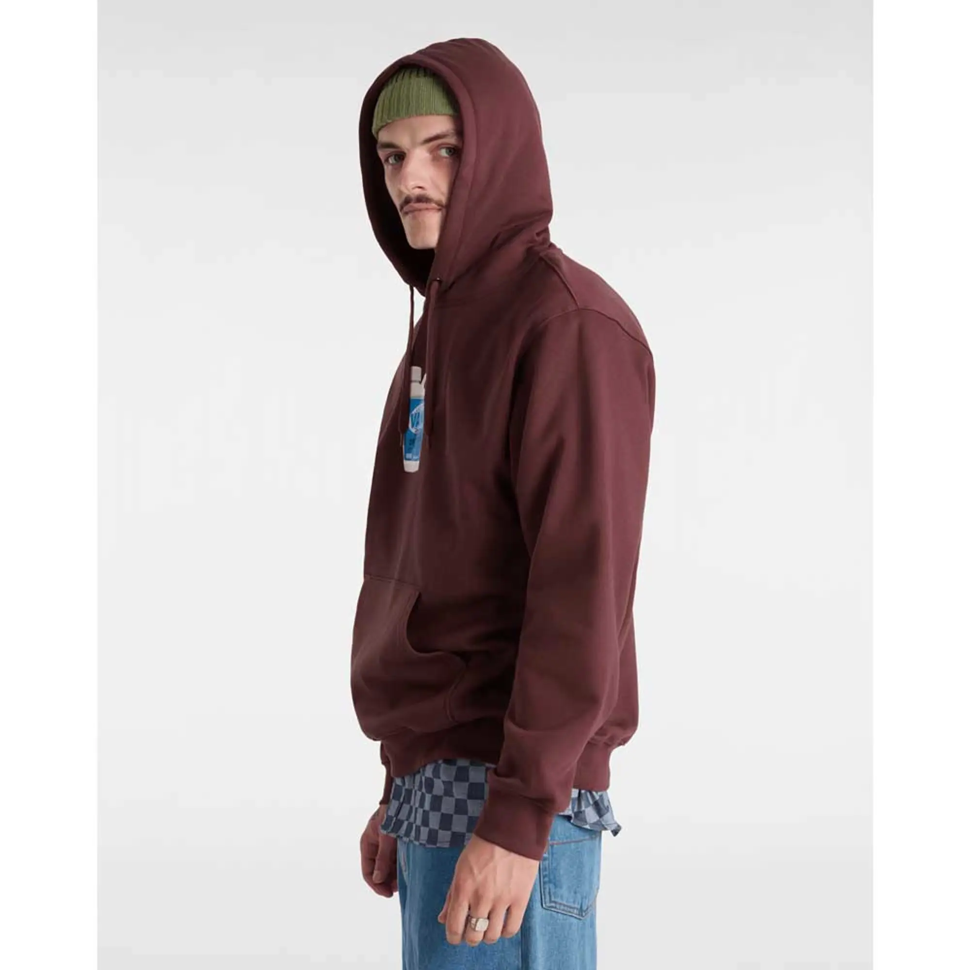 Vans - Extra Strength Loose Pullover Hoodie, Man, Brown