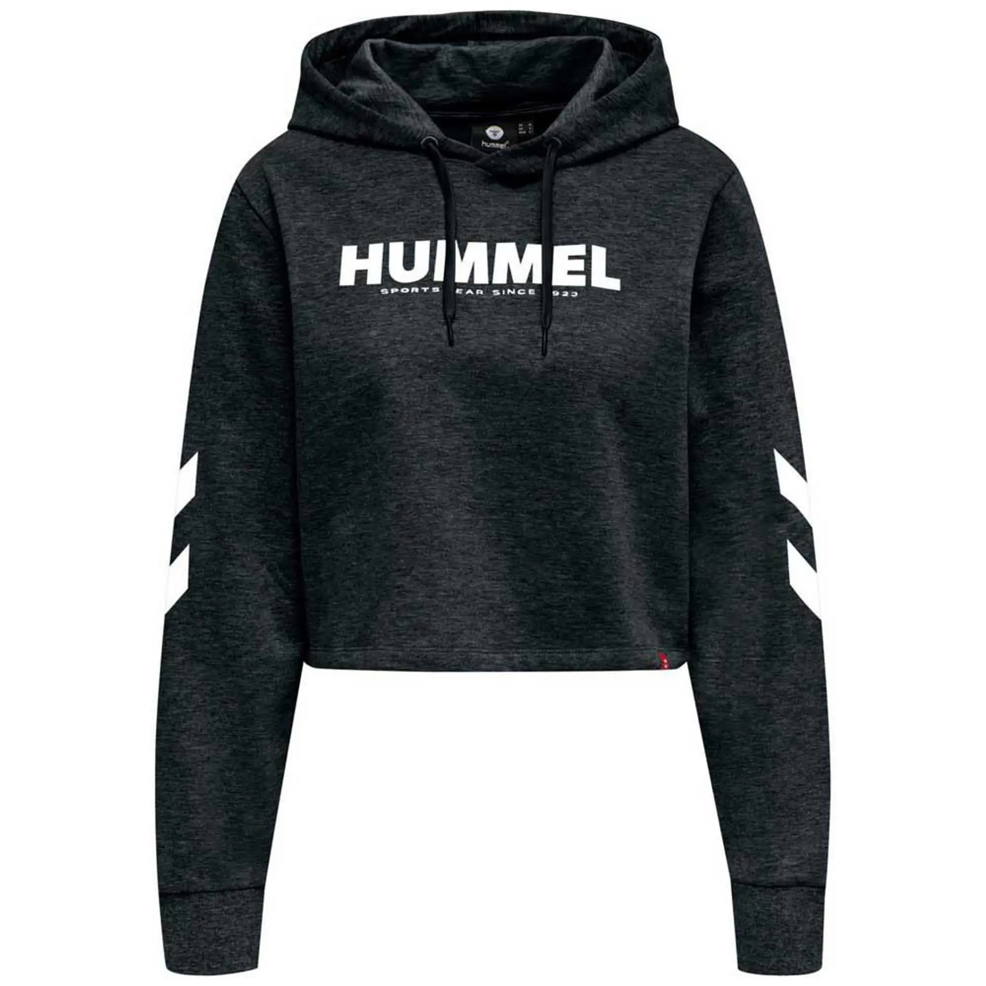 Hummel Legacy Cropped Hoodie  - Black