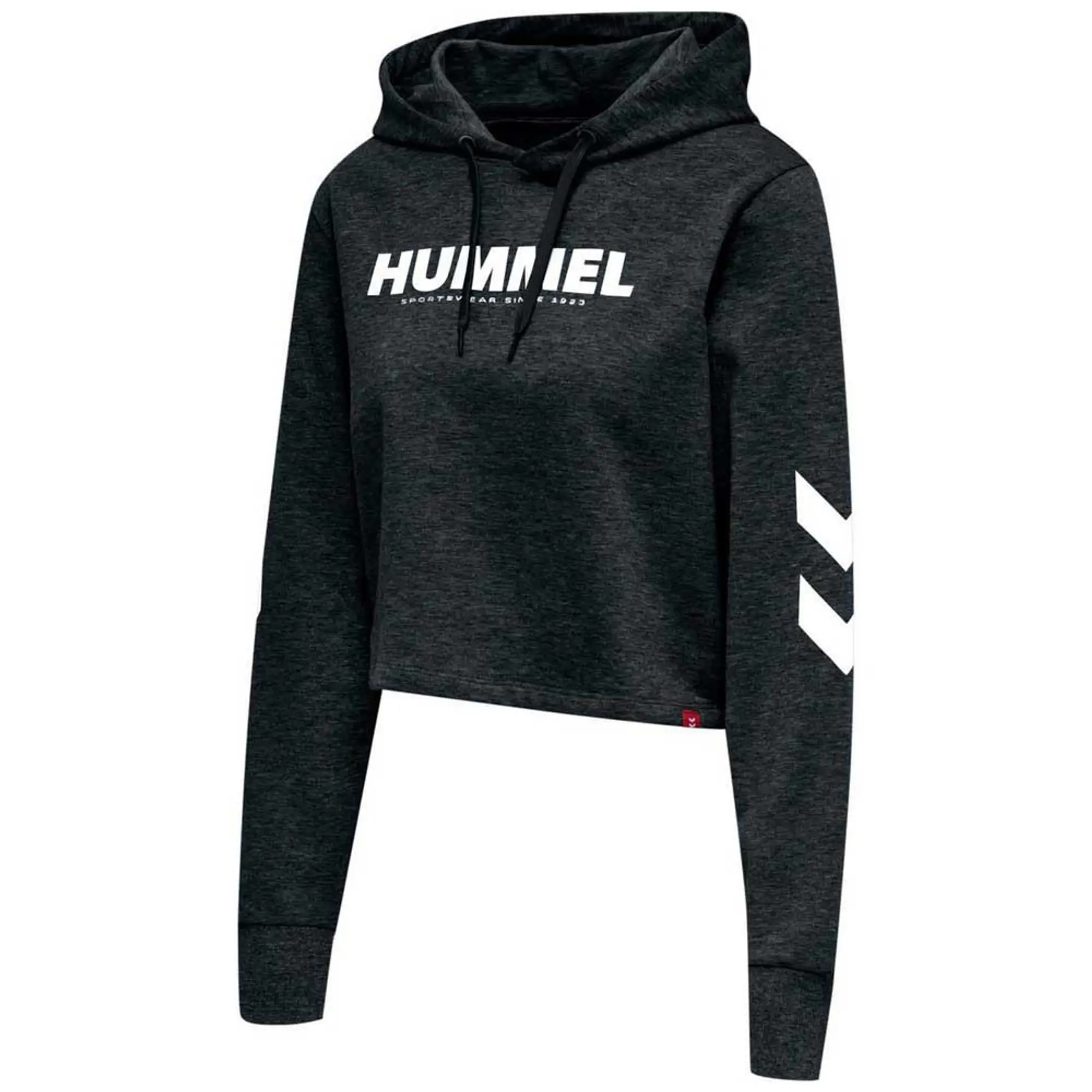 Hummel Legacy Cropped Hoodie  - Black