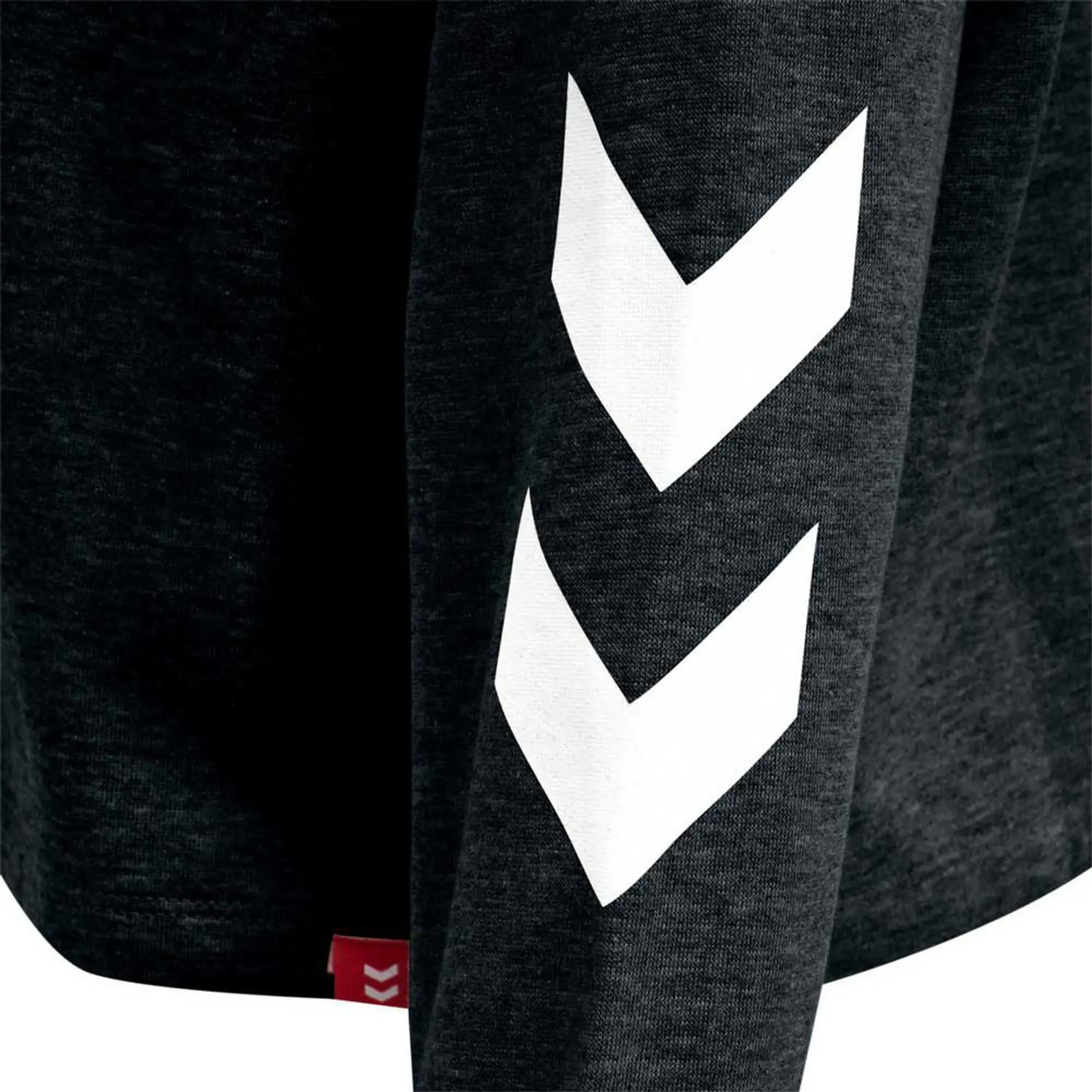 Hummel Legacy Cropped Hoodie  - Black