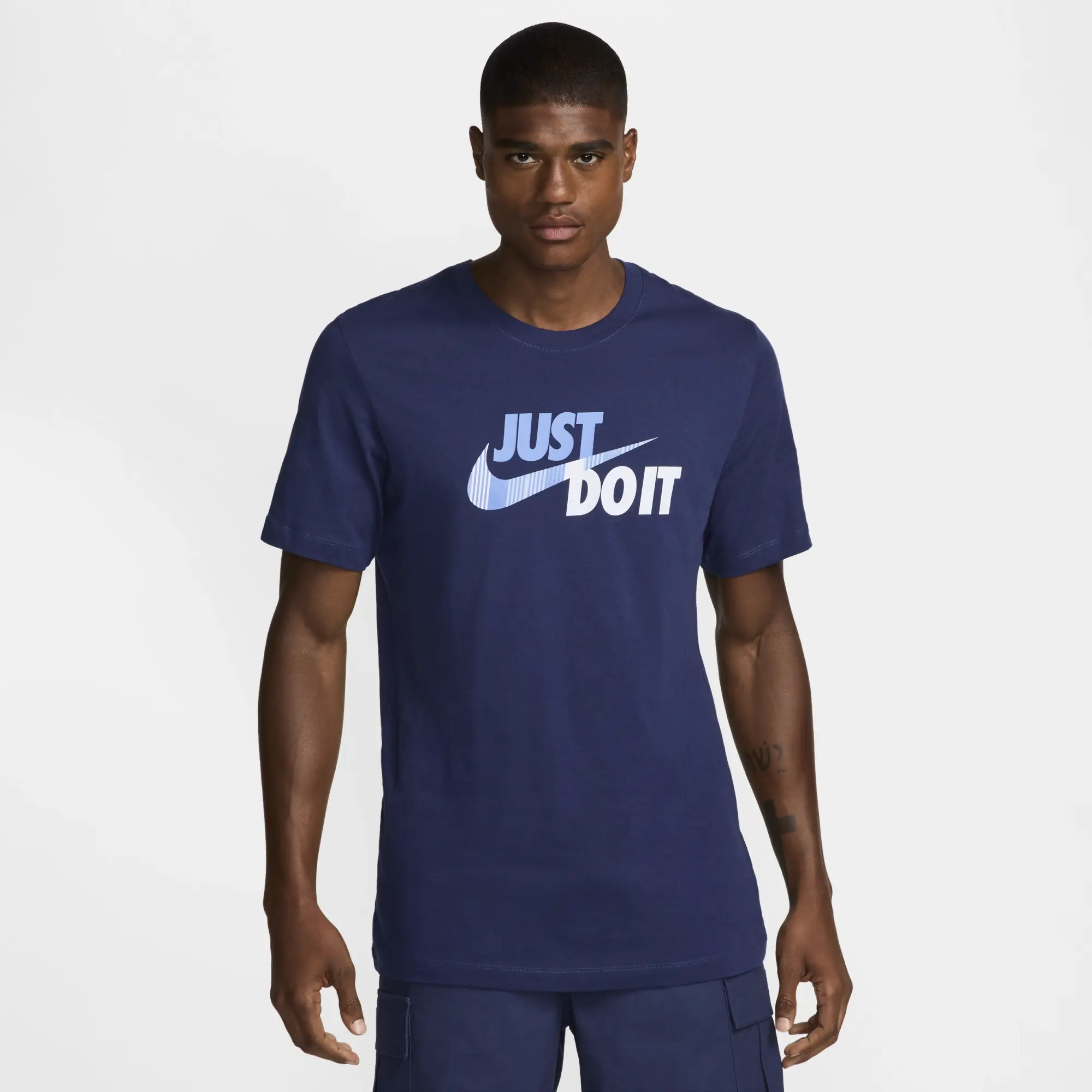 Tottenham Hotspur Men's Nike Football T-Shirt - Blue - Cotton