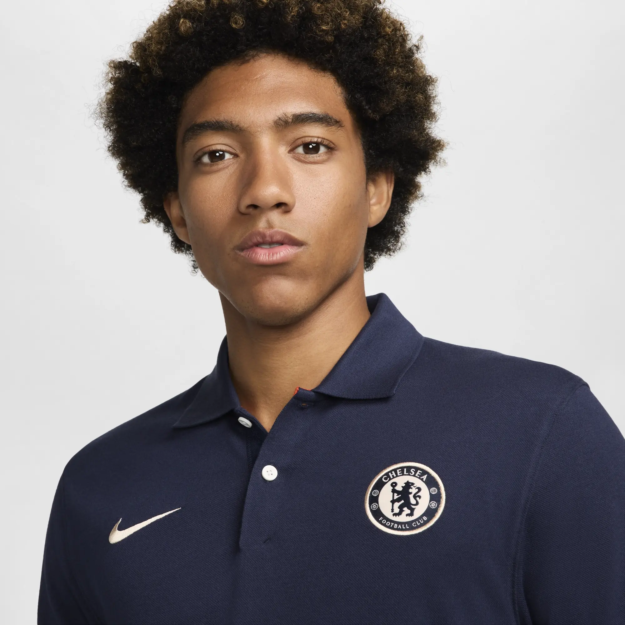 Chelsea Nike Dri Fit Polo - Navy