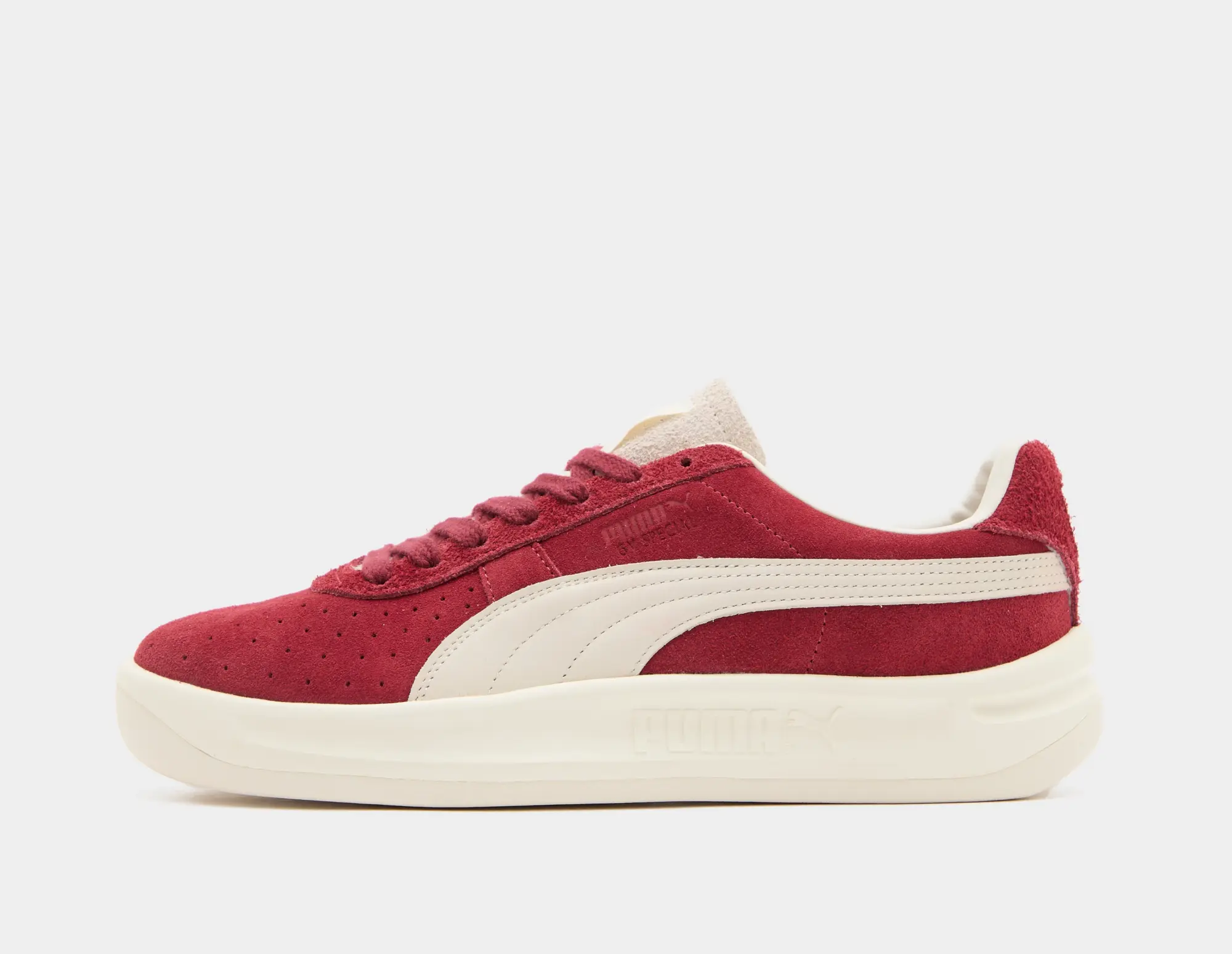 Puma Gv Special Suede Sneaker - Intense Red-Frosted Ivory