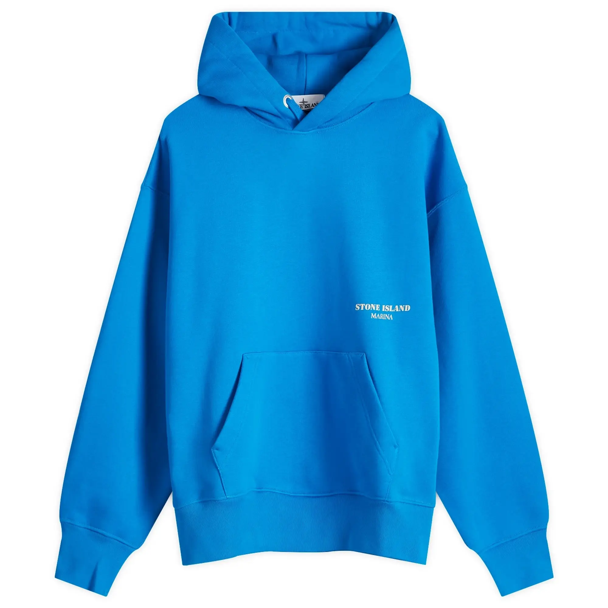 Stone Island Men's Marina Hoodie Bright Blue