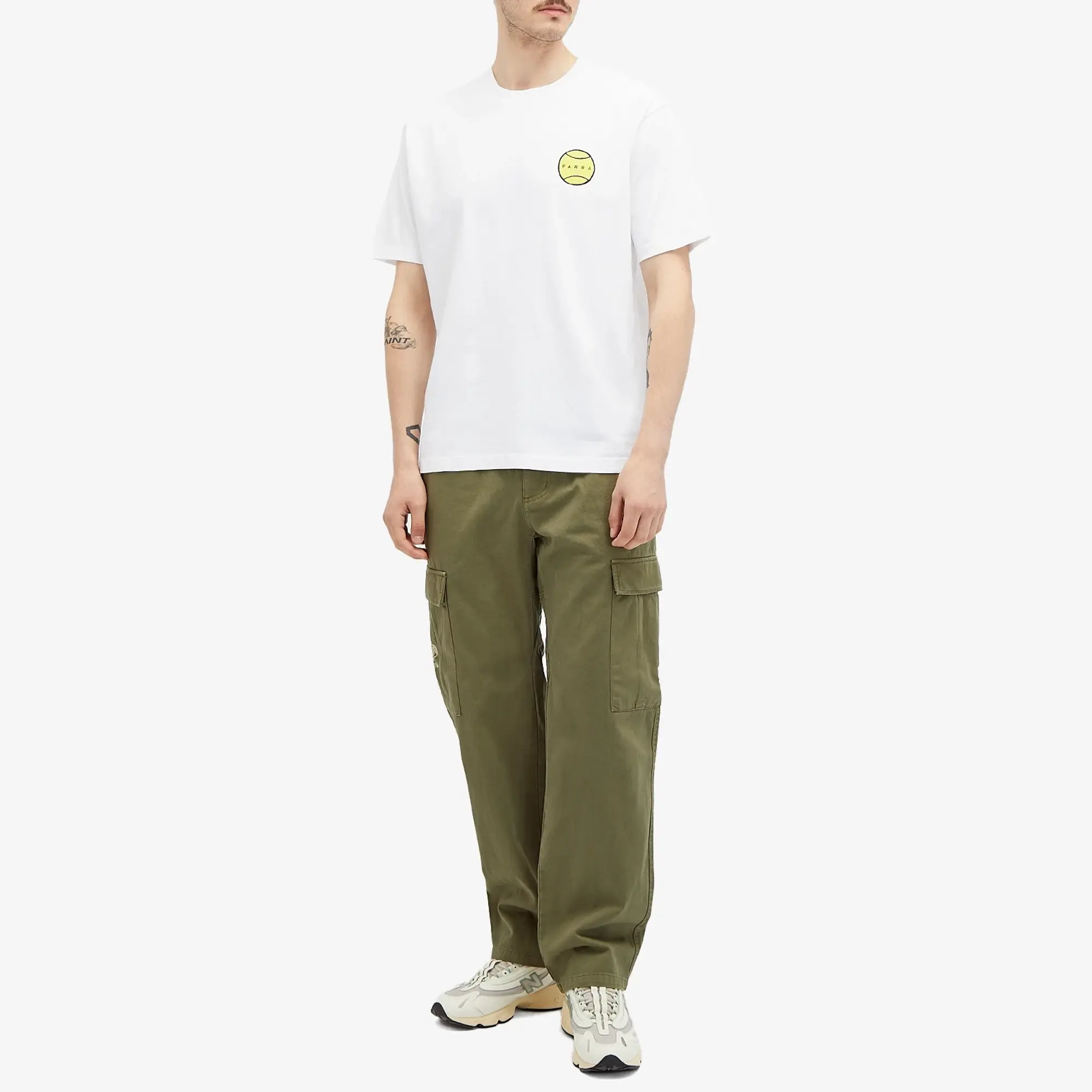 By Parra Alien Pants Men Casual Pants Green