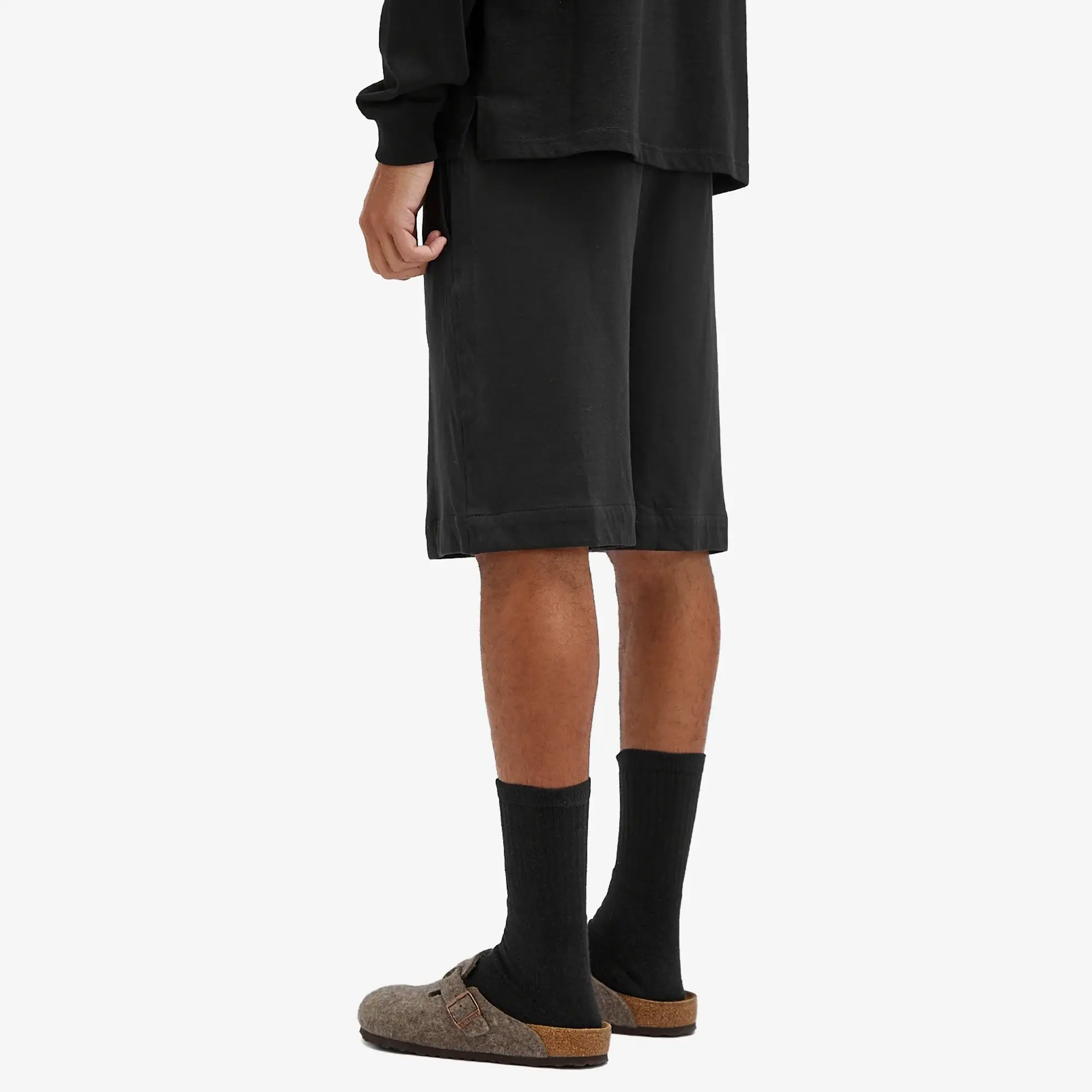 Calvin Klein Modern Terry Lounge Shorts, Black