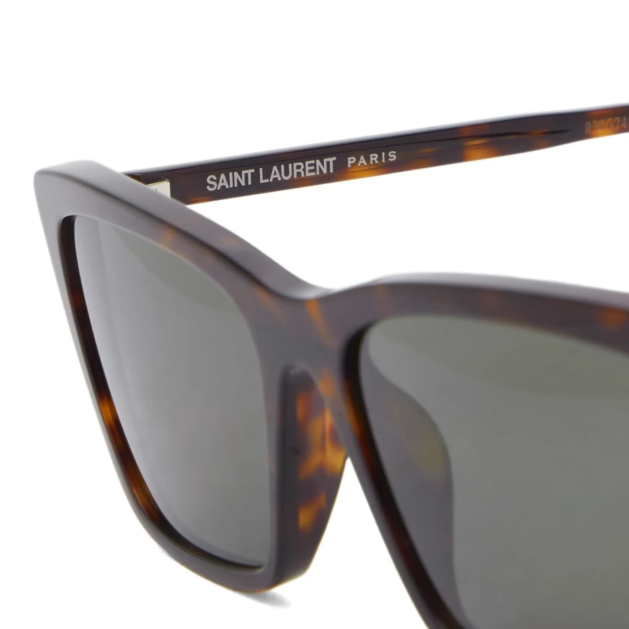 ?️ New Saint Laurent SL737 MICA THIN 002 Sunglasses - Havana Frame, Grey Lenses Saint Laurent SL 737 MICA THIN 002 54 Sunglasses | Shade Station main image 3