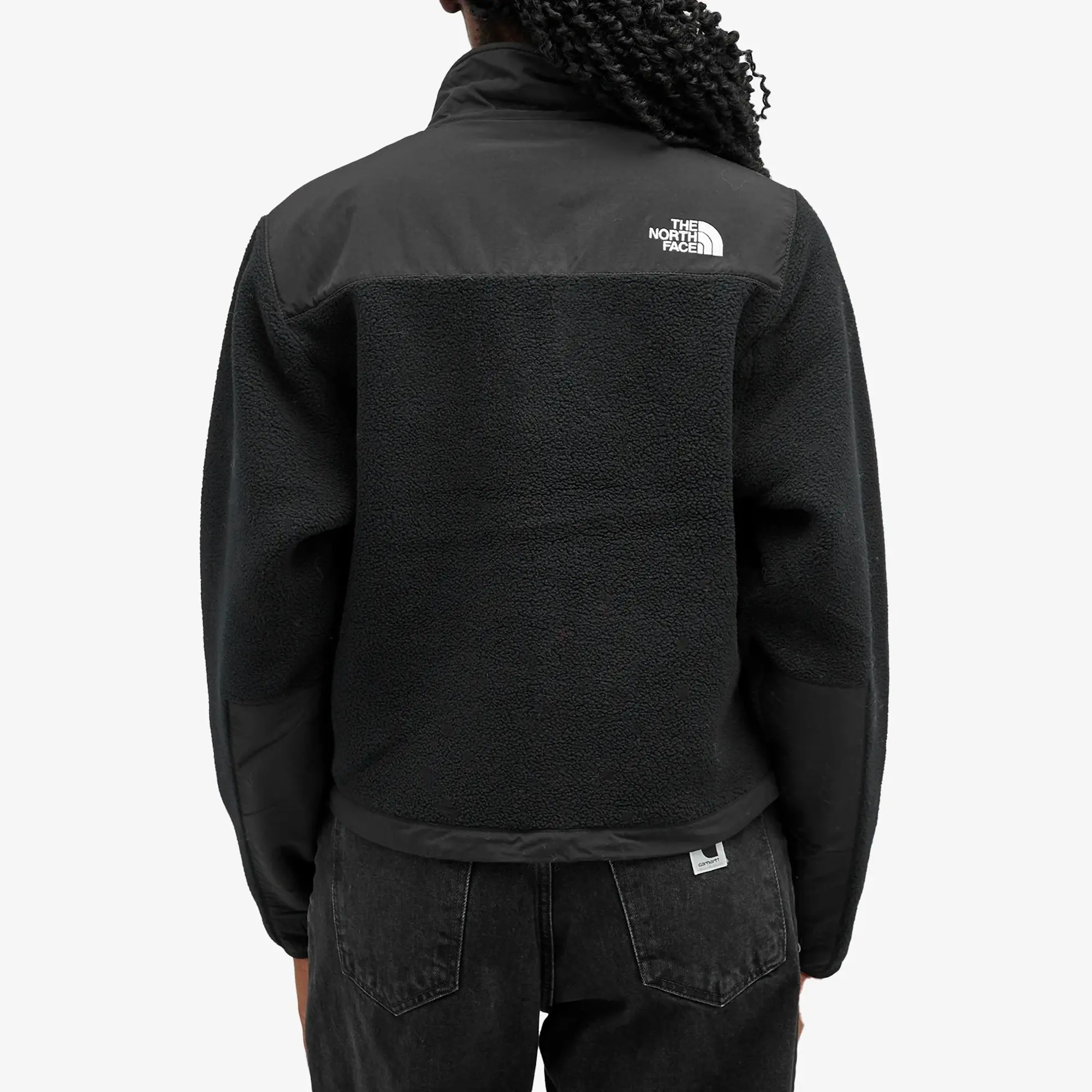 The North Face Retro Denali Heavyweight Polar Fleece Jacket In Black