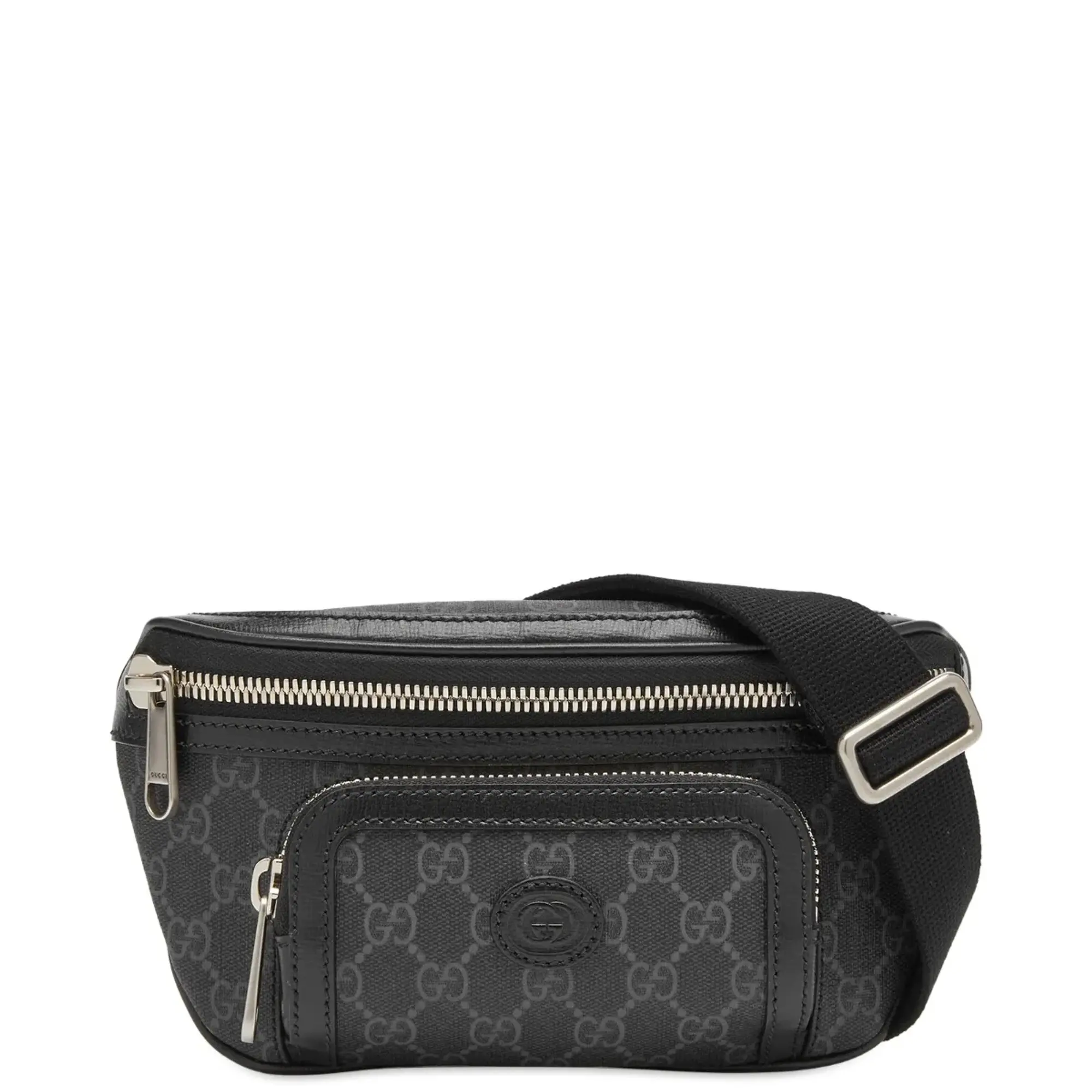 Gucci Men's GG Waist Bag Black