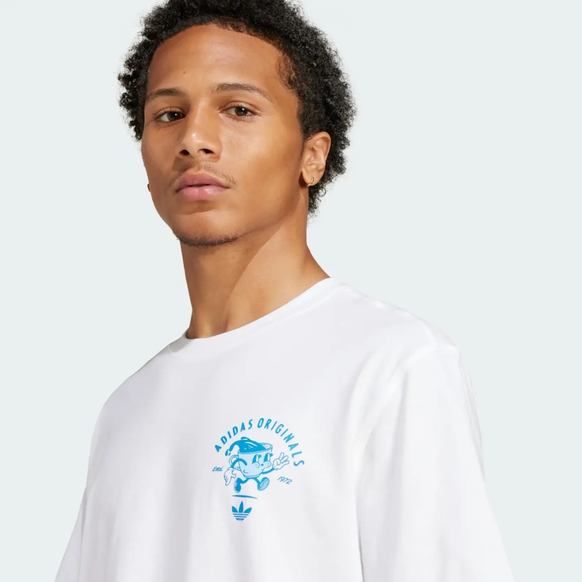 adidas Originals Coffee Club T-Shirt, White