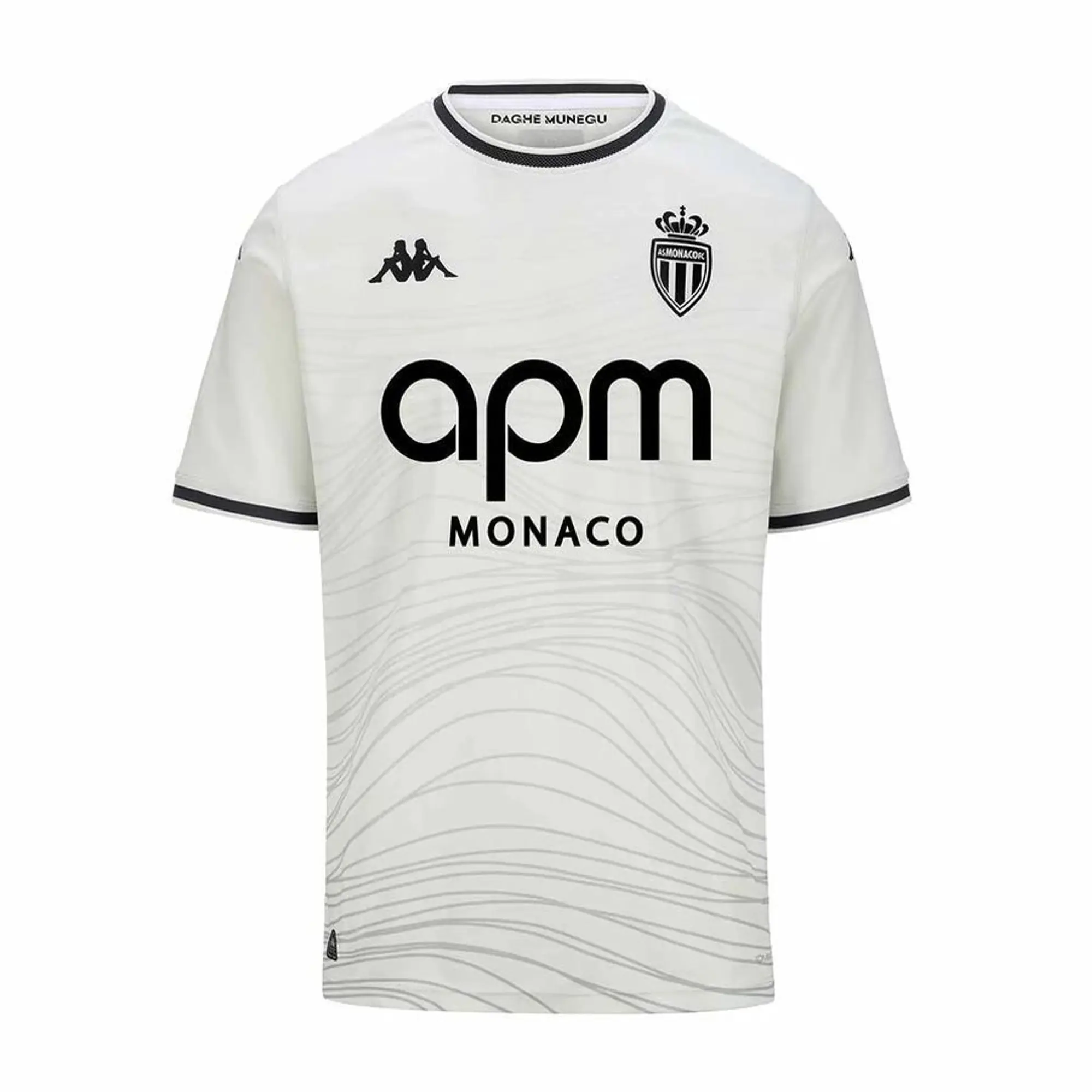 Kappa As Monaco 3Rd Shirt 2024/25 - ['Grey']