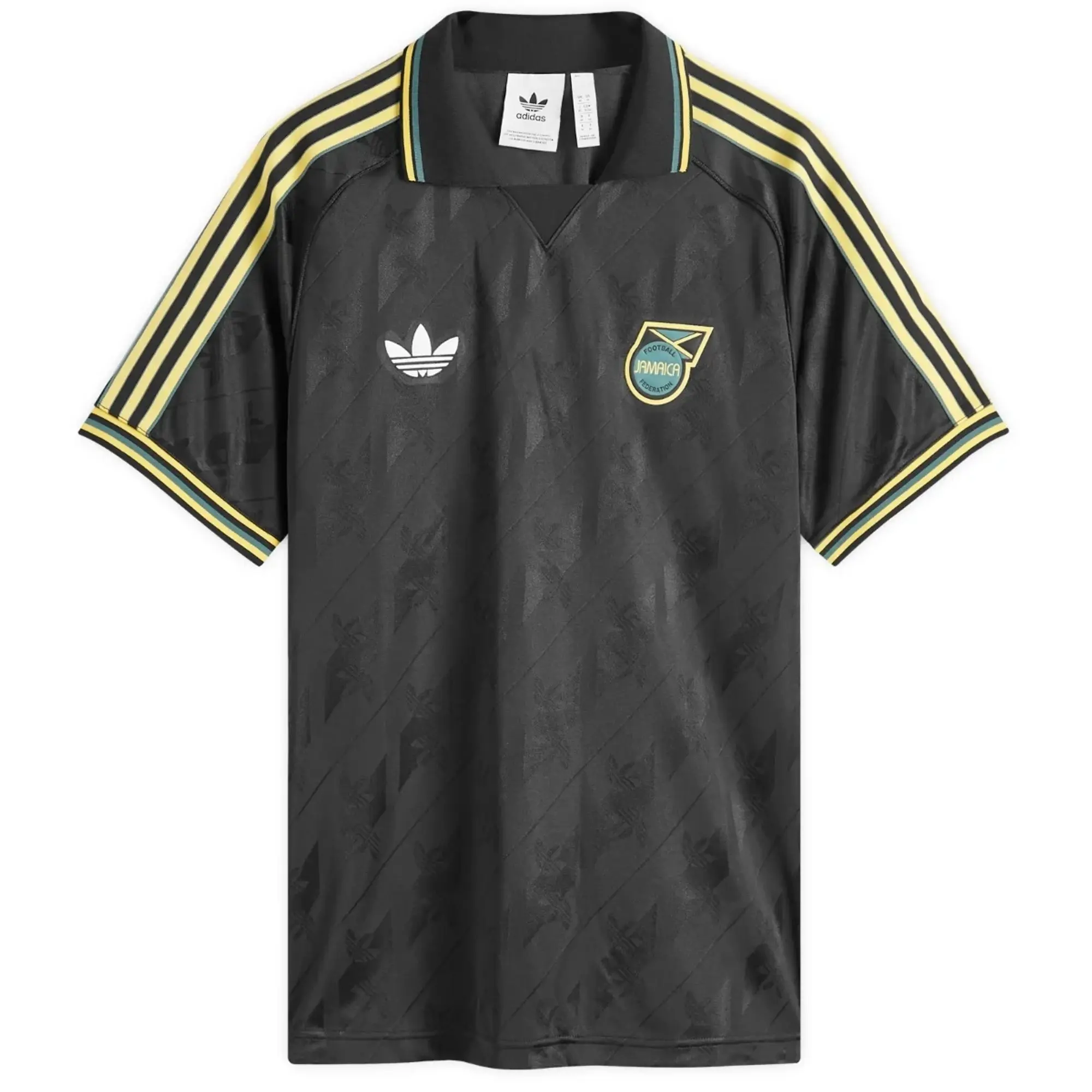 Adidas Men's JFF Short Sleeve Jersey Black
