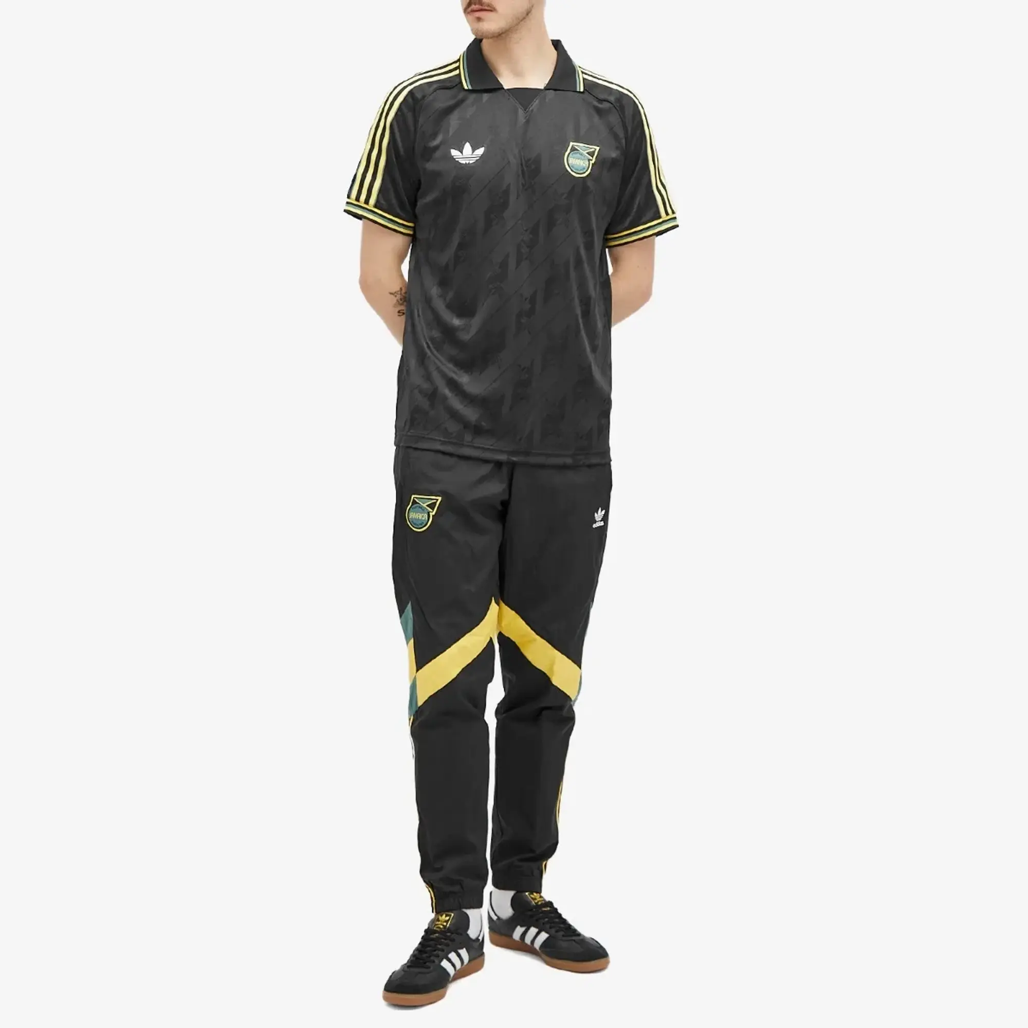 Adidas Men's JFF Short Sleeve Jersey Black