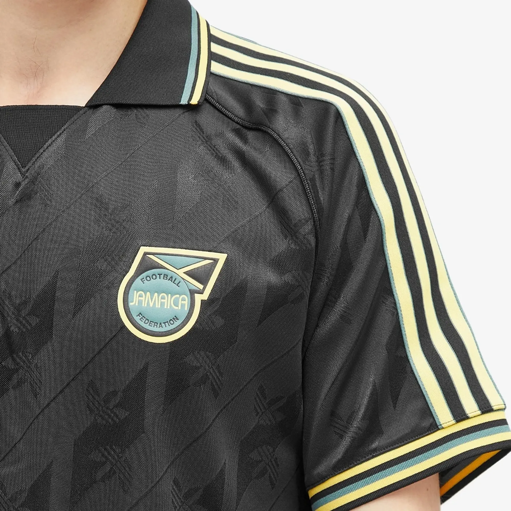 Adidas Men's JFF Short Sleeve Jersey Black