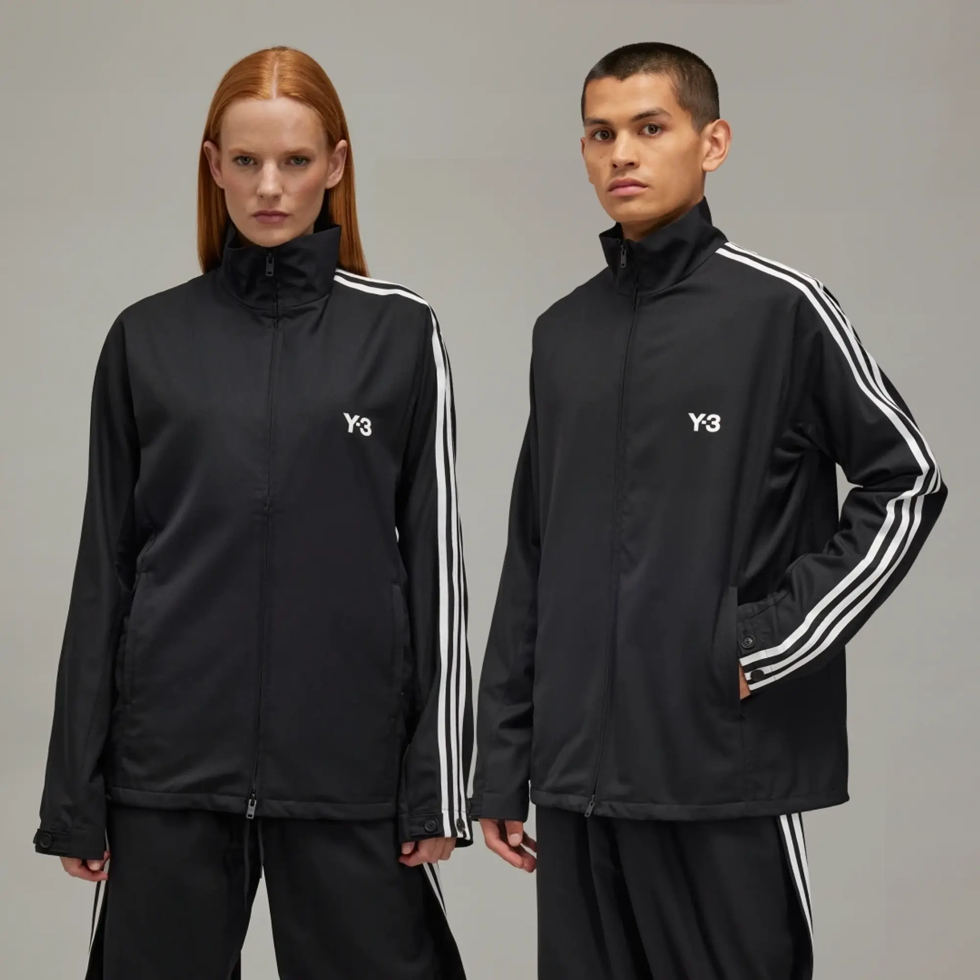 adidas Y-3 Refined Wool 3-Stripes Track Top
