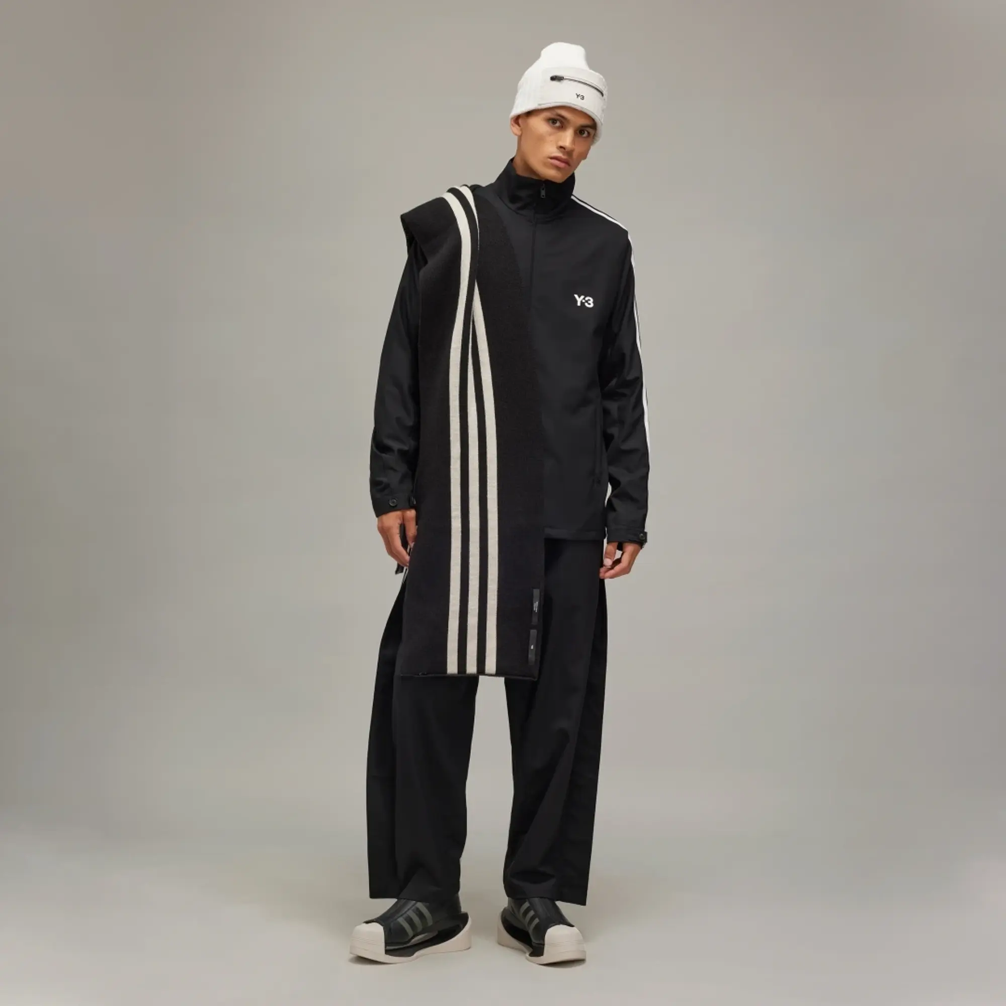 adidas Y-3 Refined Wool 3-Stripes Track Top