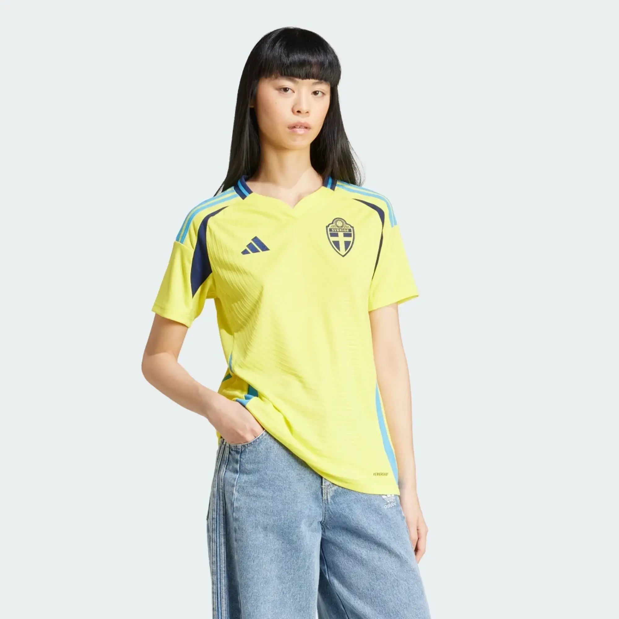 adidas Sweden Womens SS Home Shirt 2024