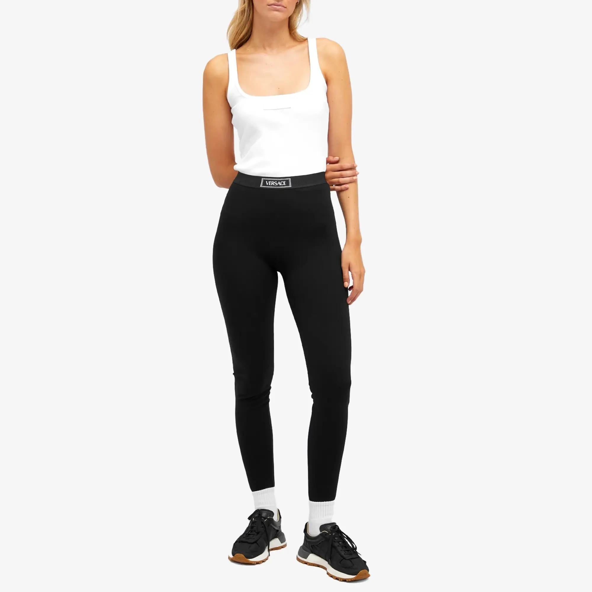 Versace Women's Leggings Black