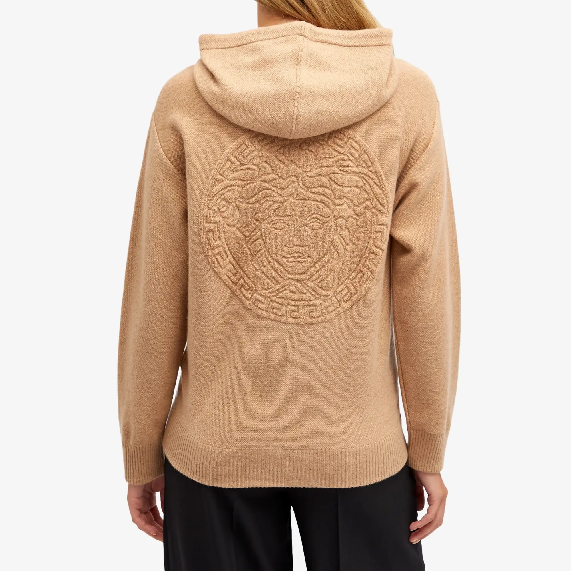 Versace Women's Medusa Hoodie Biscuit