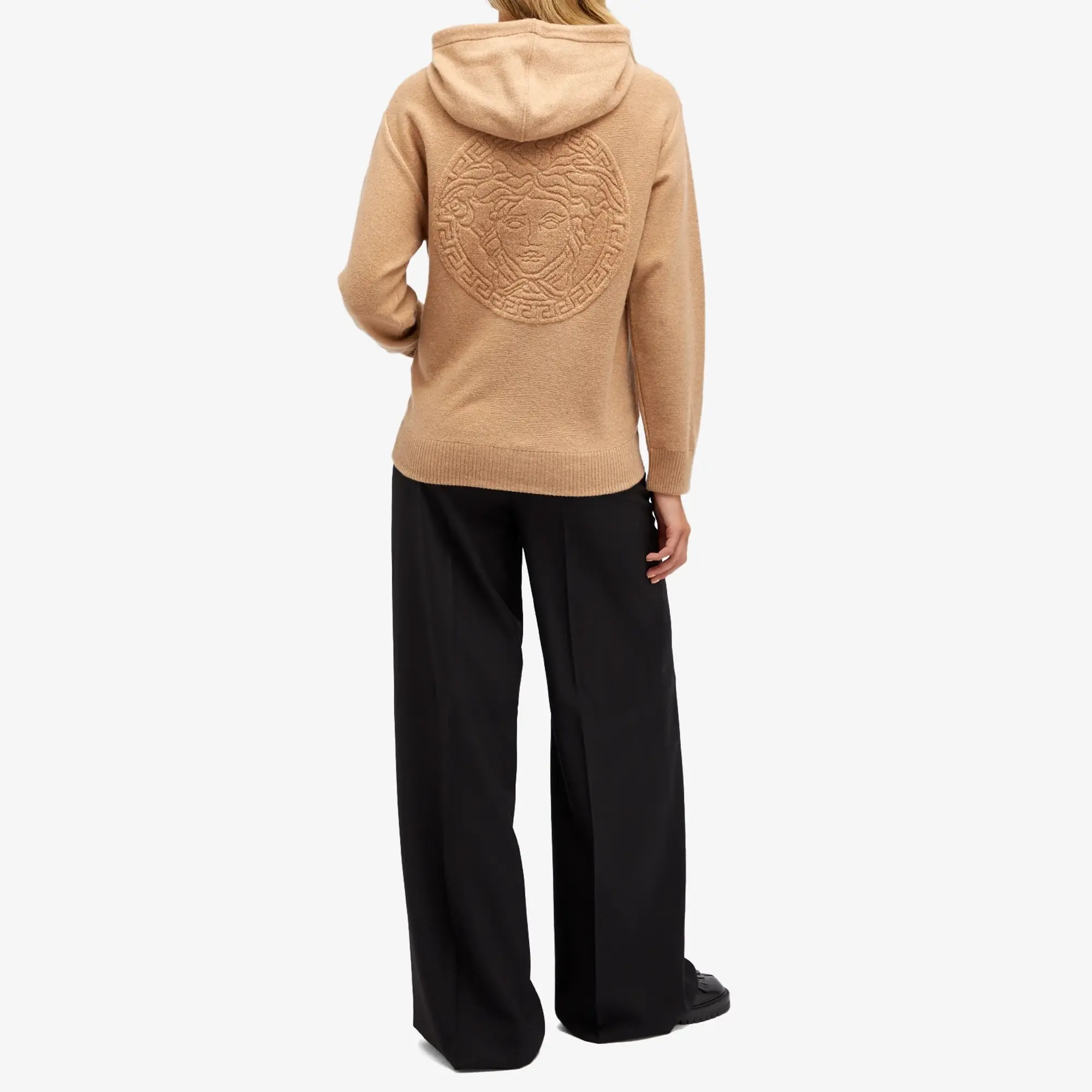 Versace Women's Medusa Hoodie Biscuit