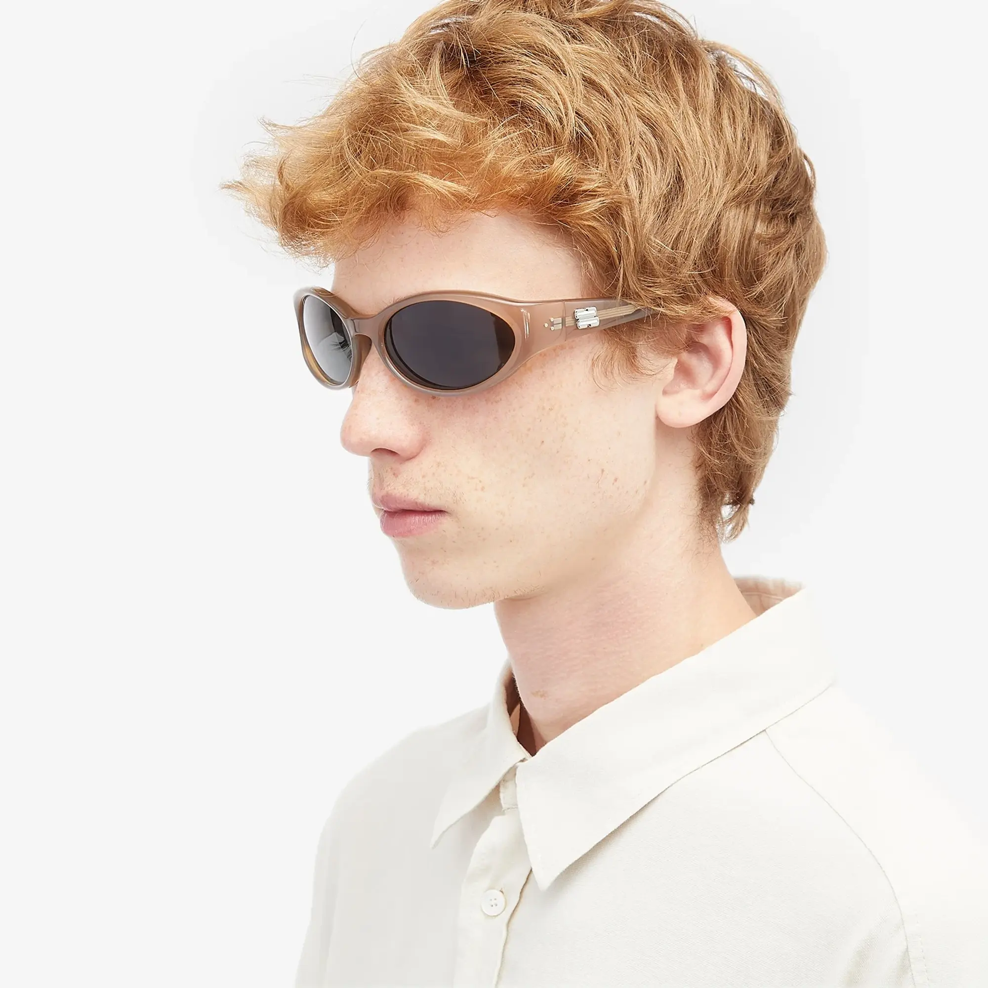 Gentle Monster Sphere Sunglasses Brown