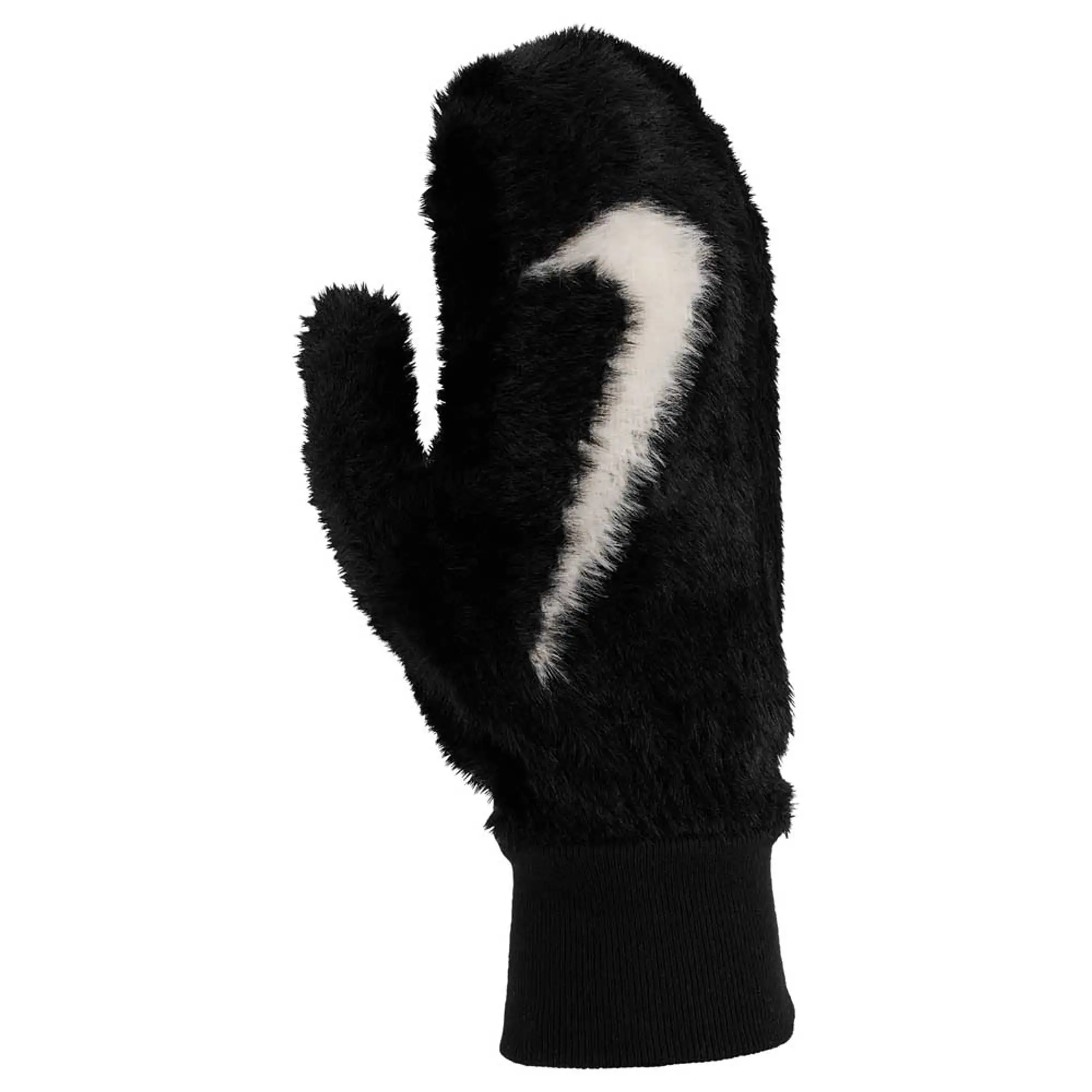 Nike Plush Knit Mittens - Black