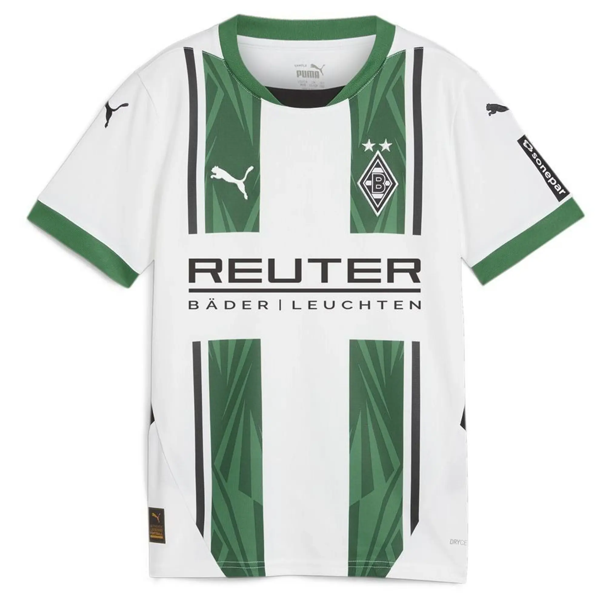 Puma Borussia Mönchengladbach Home Shirt 2024/25 Kids - ['White']