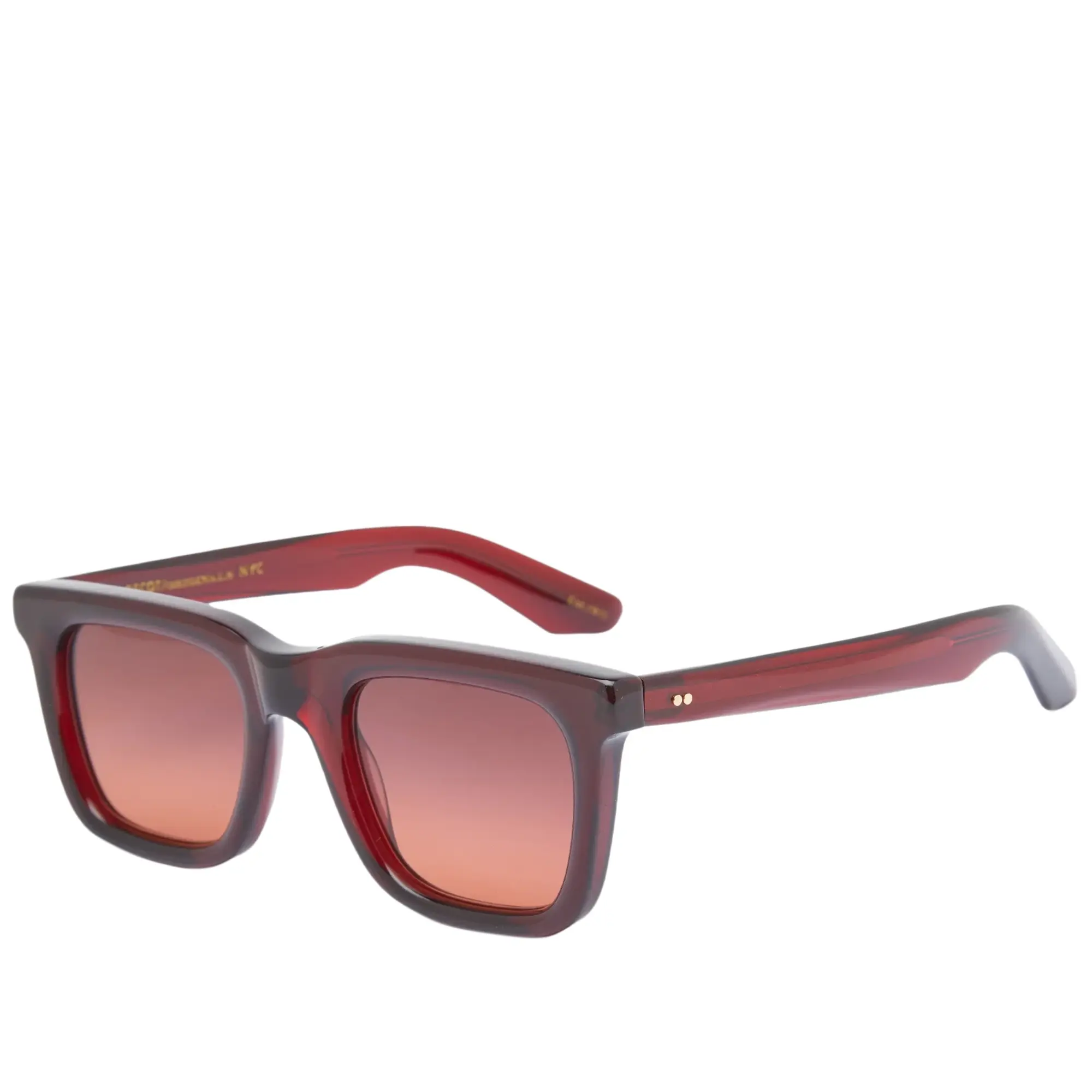 Moscot Rizik Sunglasses Burgundy/Cabernet