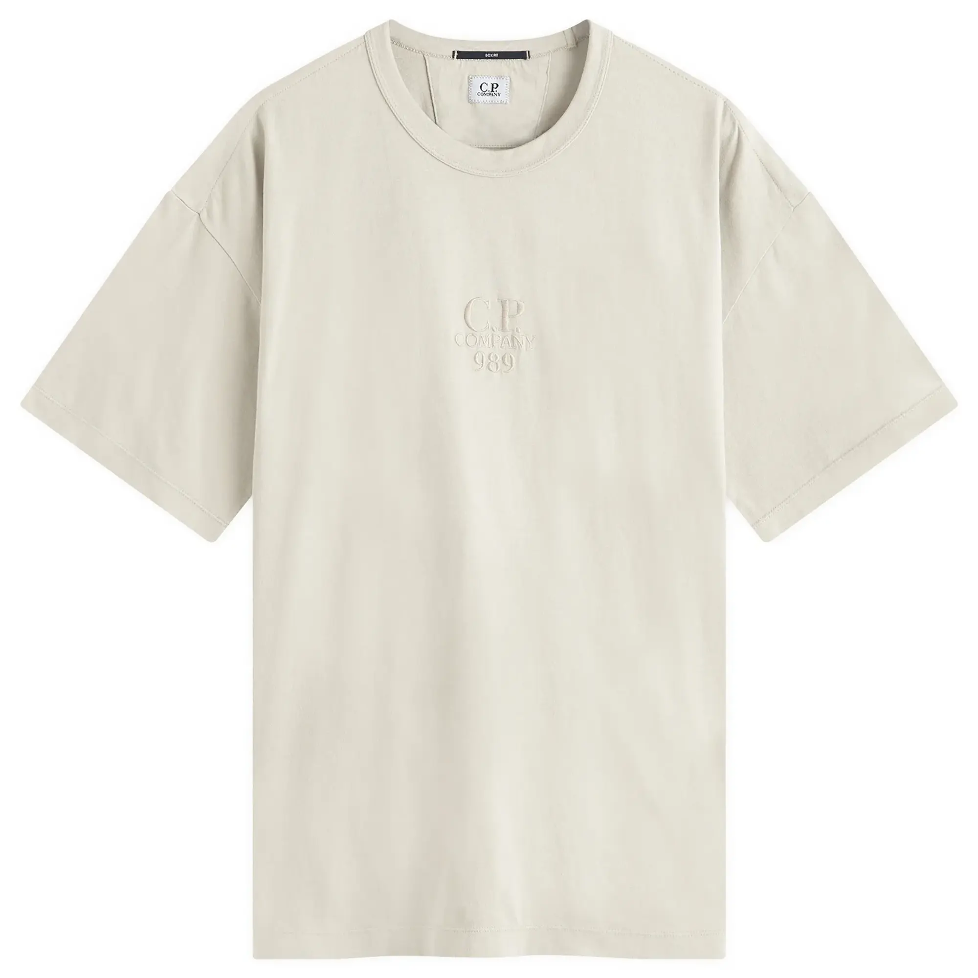 C.P. Company Men's 20/1 Logo T-Shirt Vintage Khaki