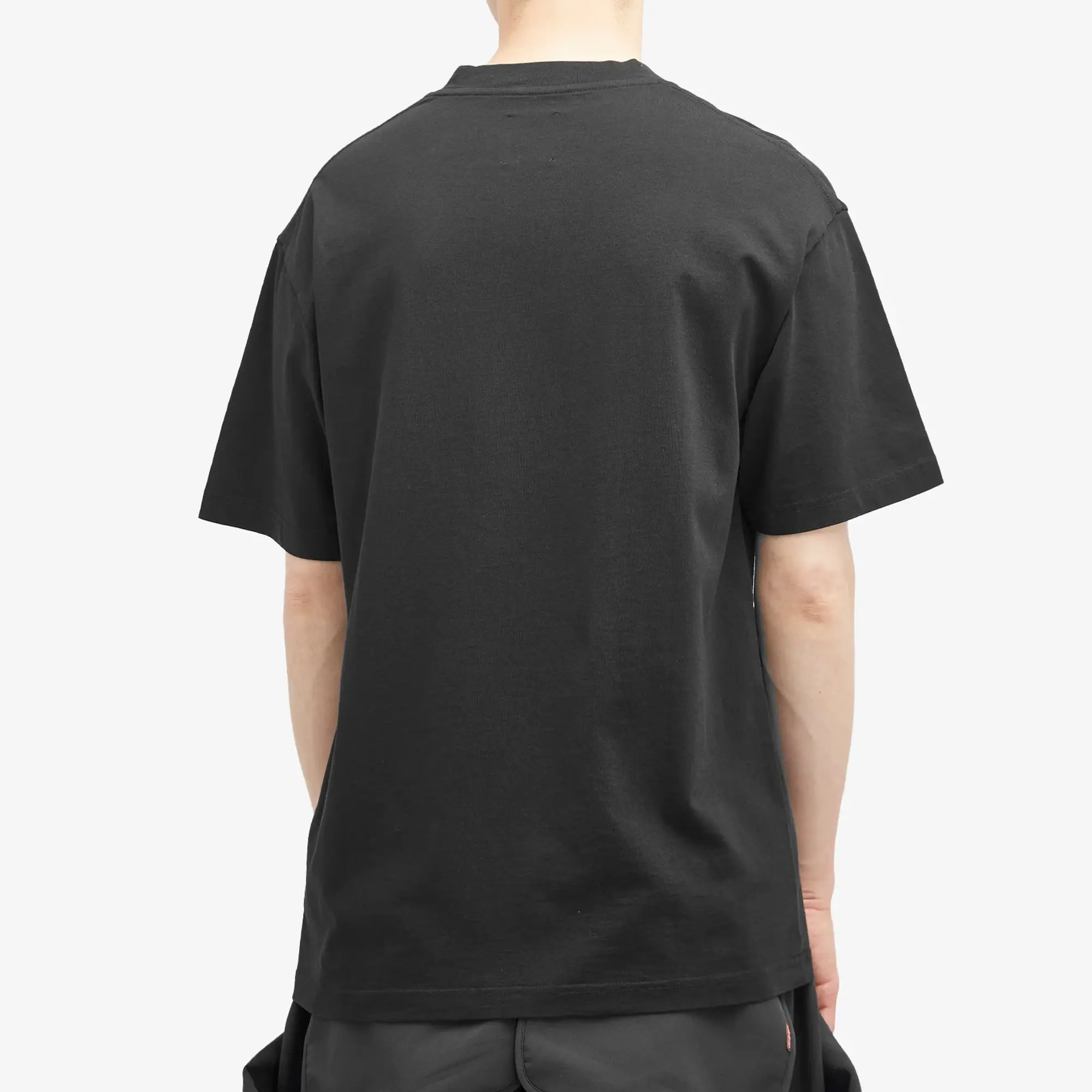 ROA Men's Regular Logo T-Shirt Black
