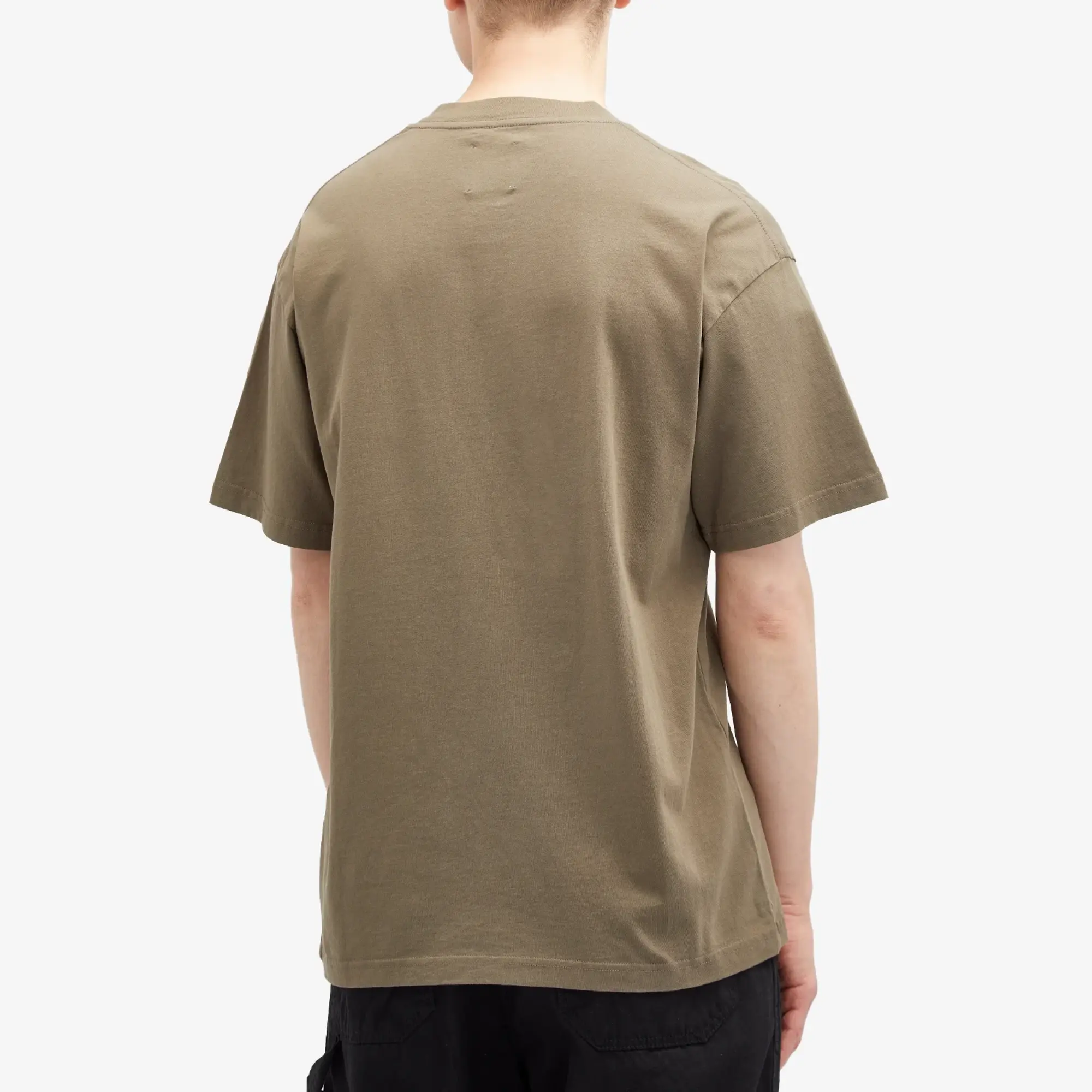 ROA Men's Regular Logo T-Shirt Crocodile