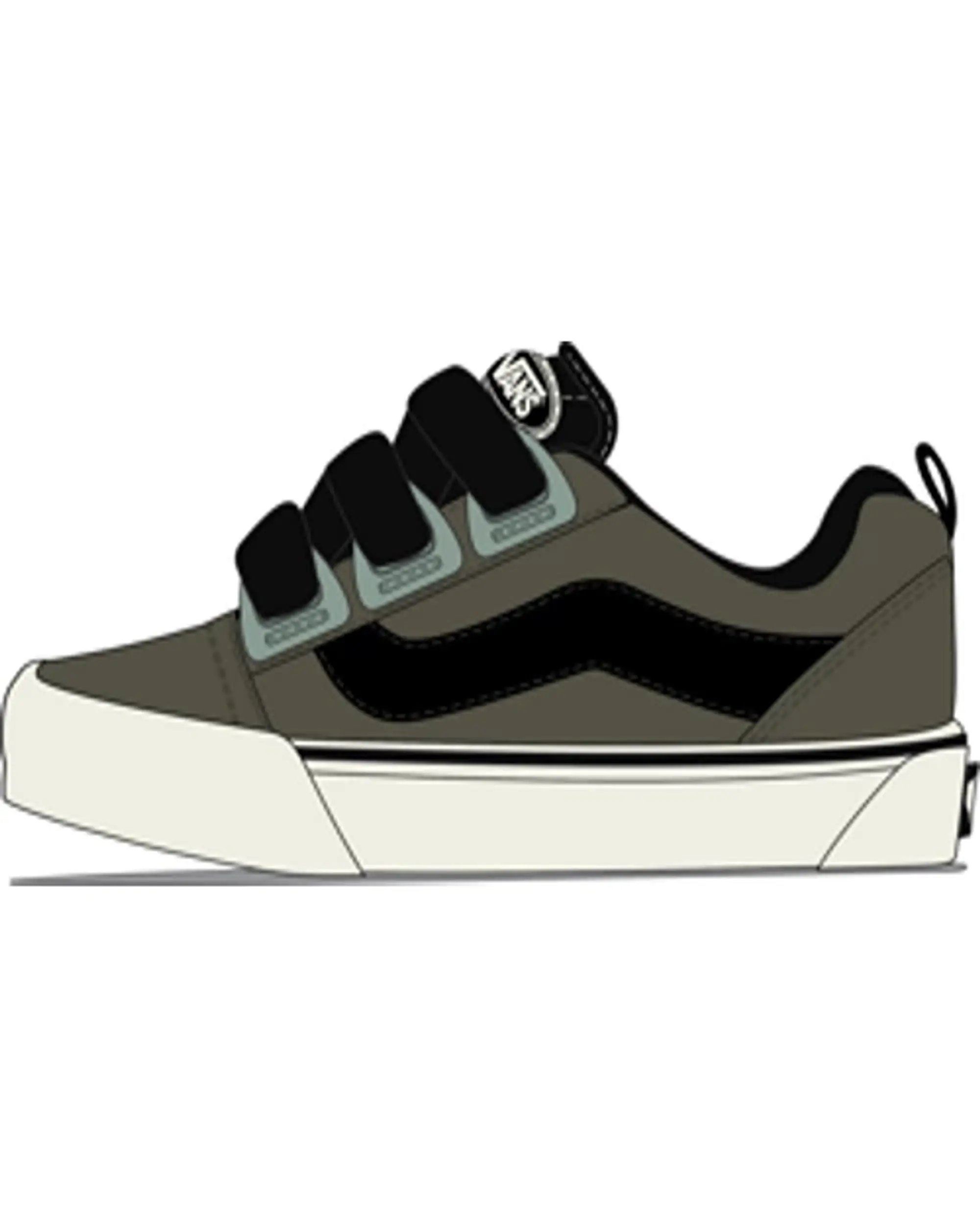 Vans Knu Skool Shoes (Grape Leaf) Unisex Green