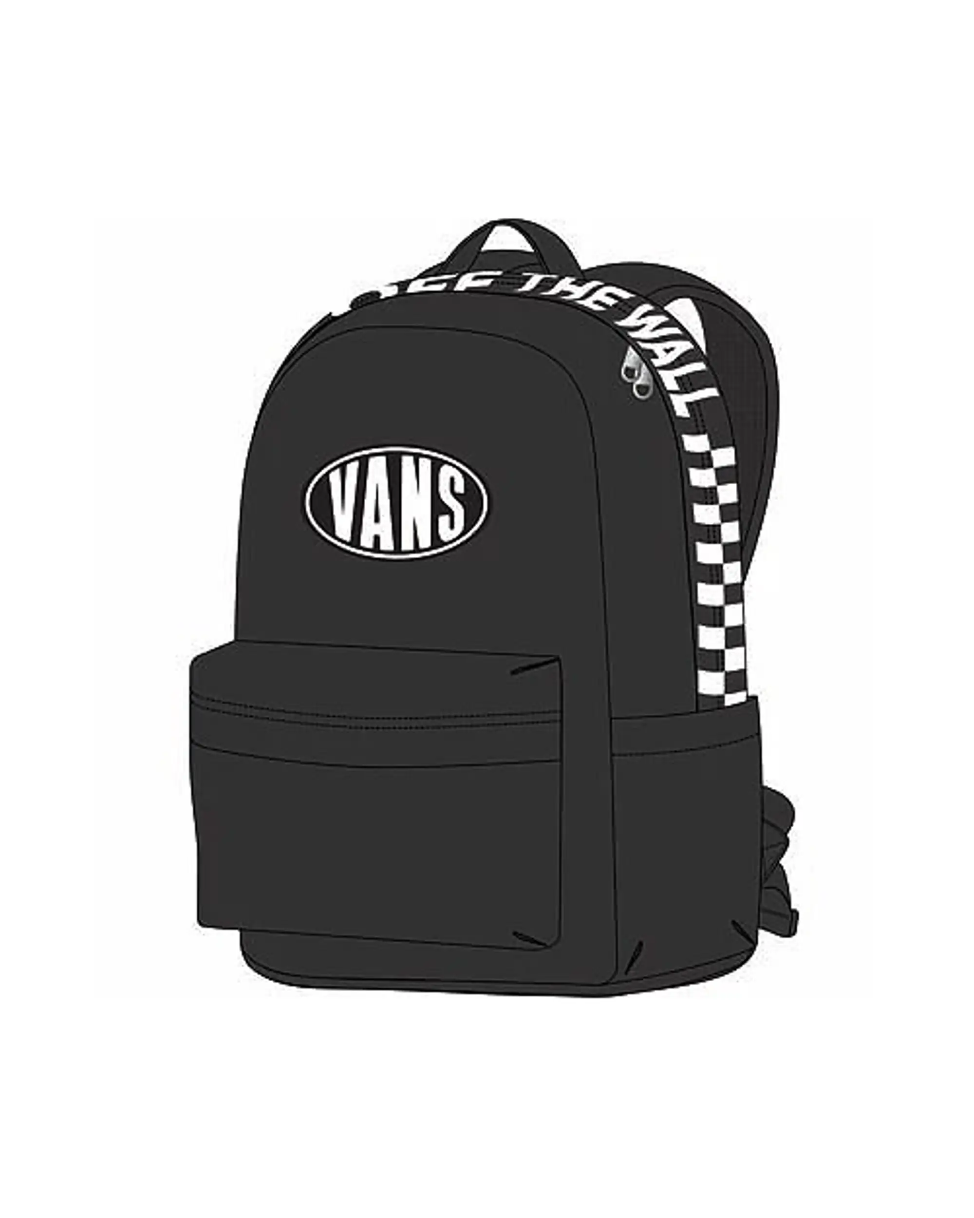 Vans - Old Skool Backpack, Man, Black