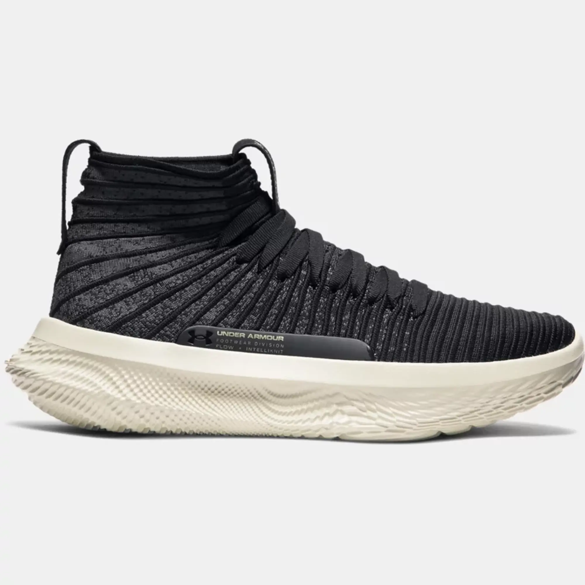 Unisex  Under Armour  FUTR X ELITE Lux Basketball Shoes Black / Anthracite / Metallic Trophy Gold 10
