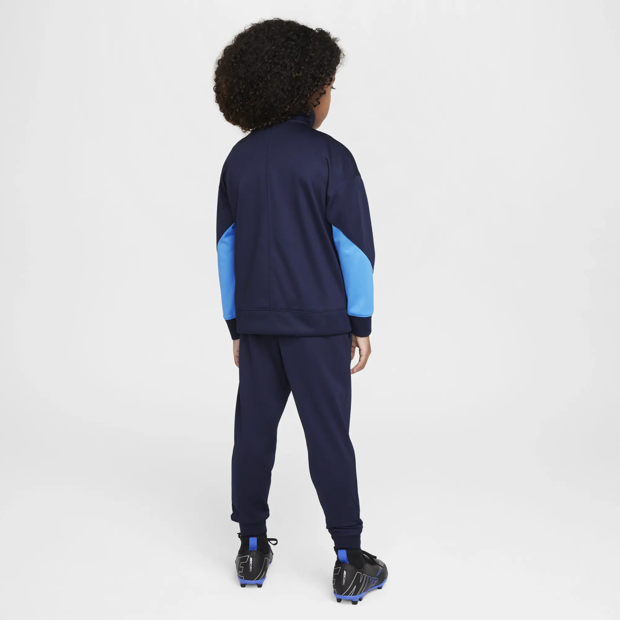 Chelsea F.C. Strike Younger Kids' Nike Dri-FIT Football Knit Tracksuit - Blue - Polyester