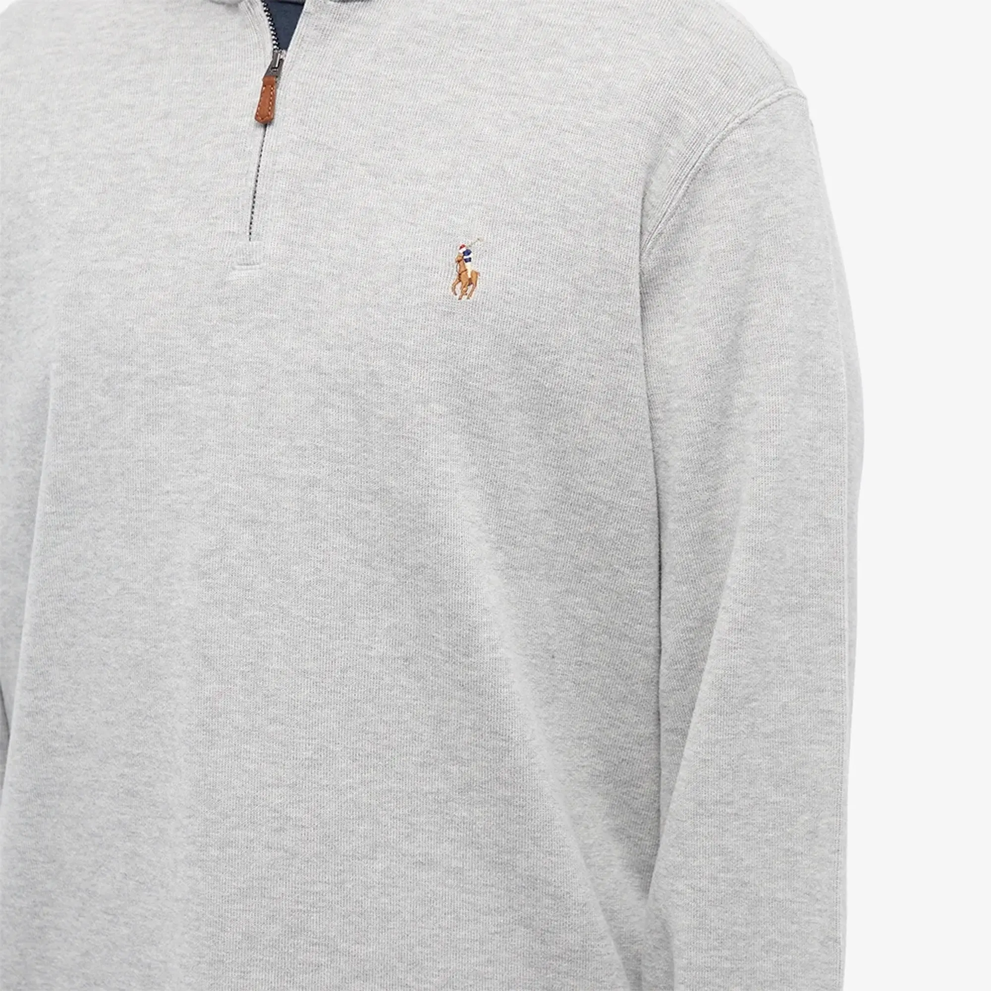 Polo Ralph Lauren Men's Quarter Zip Sweat Andover Heather