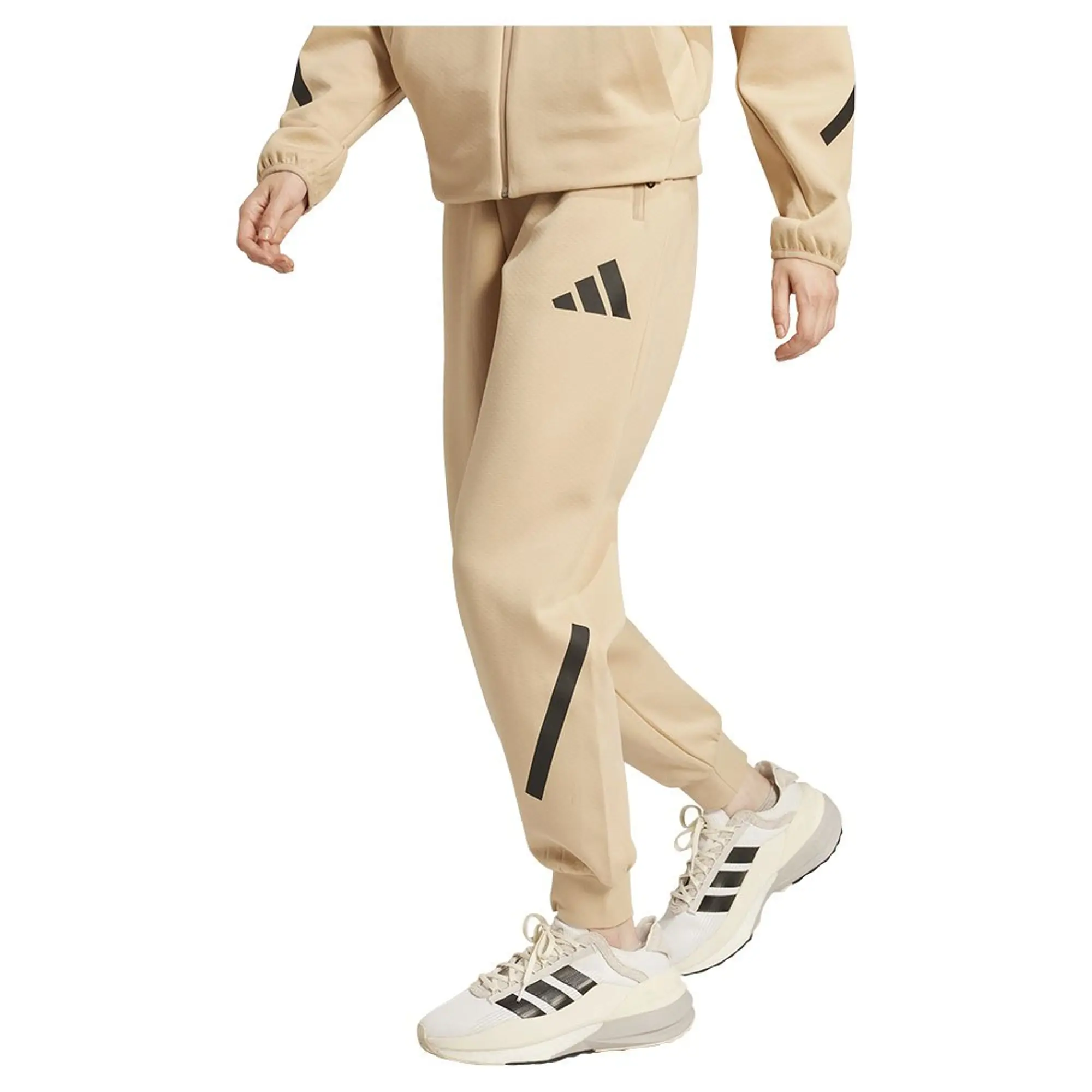 Aston Villa adidas Travel Z.N.E Pants - Beige - Womens