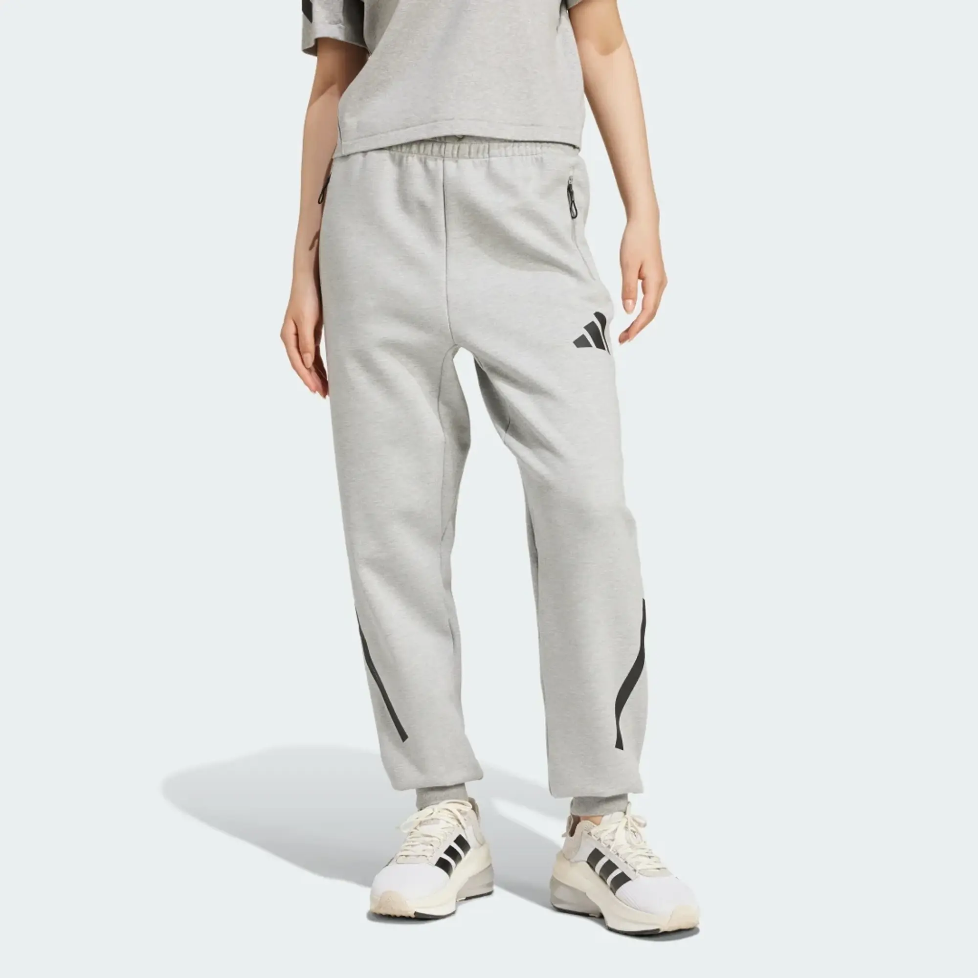 Adidas Z. N.E. Premium Tracksuit Bottoms In Grey
