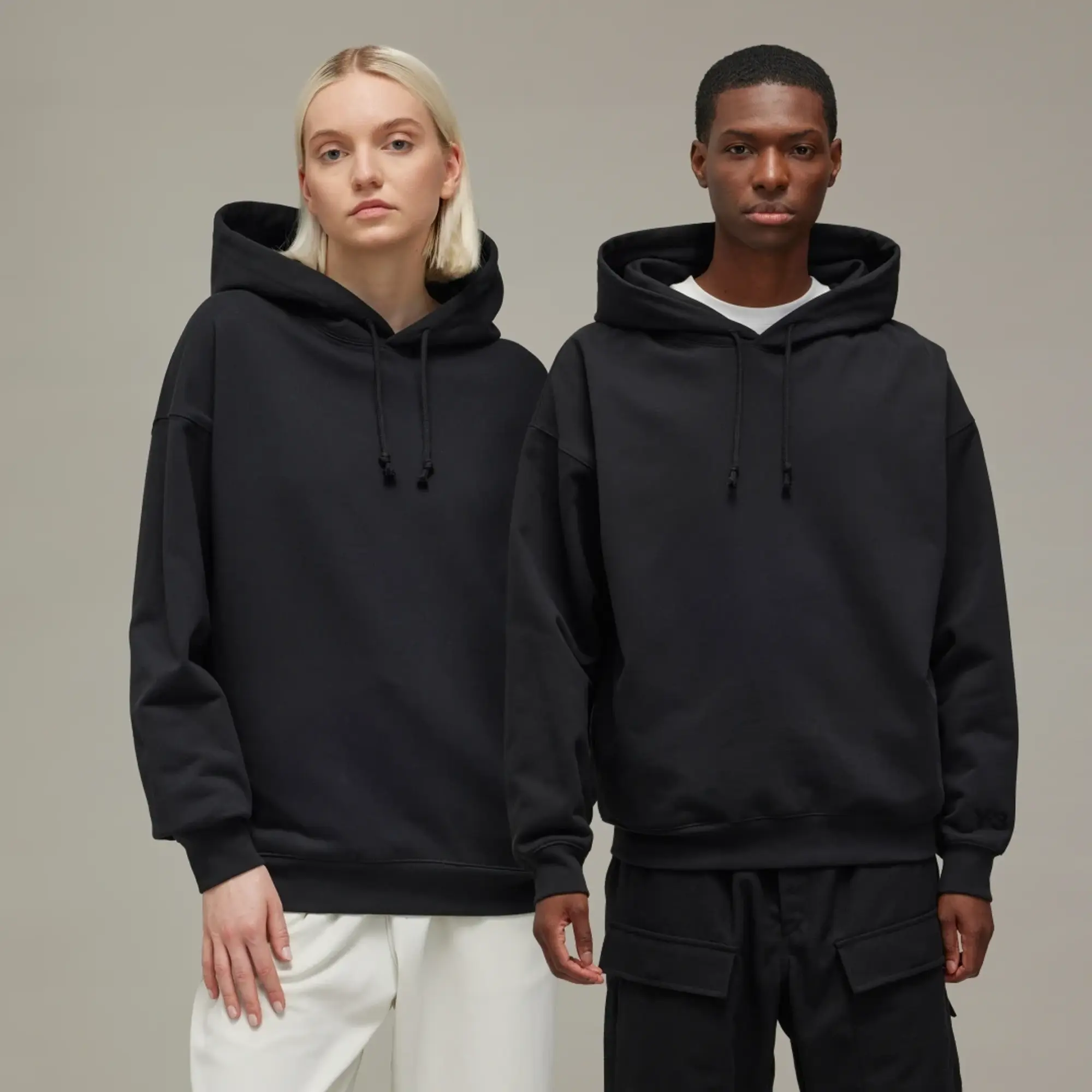 Y-3 Men's Bird Graphic Hoodie Black