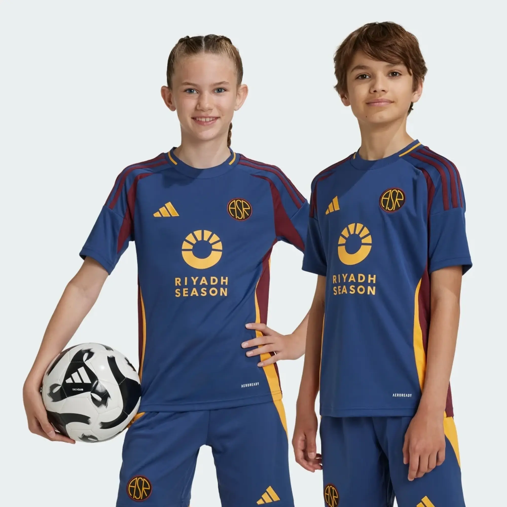 adidas AS Roma 2024/25 Third Shirt Junior - Blue