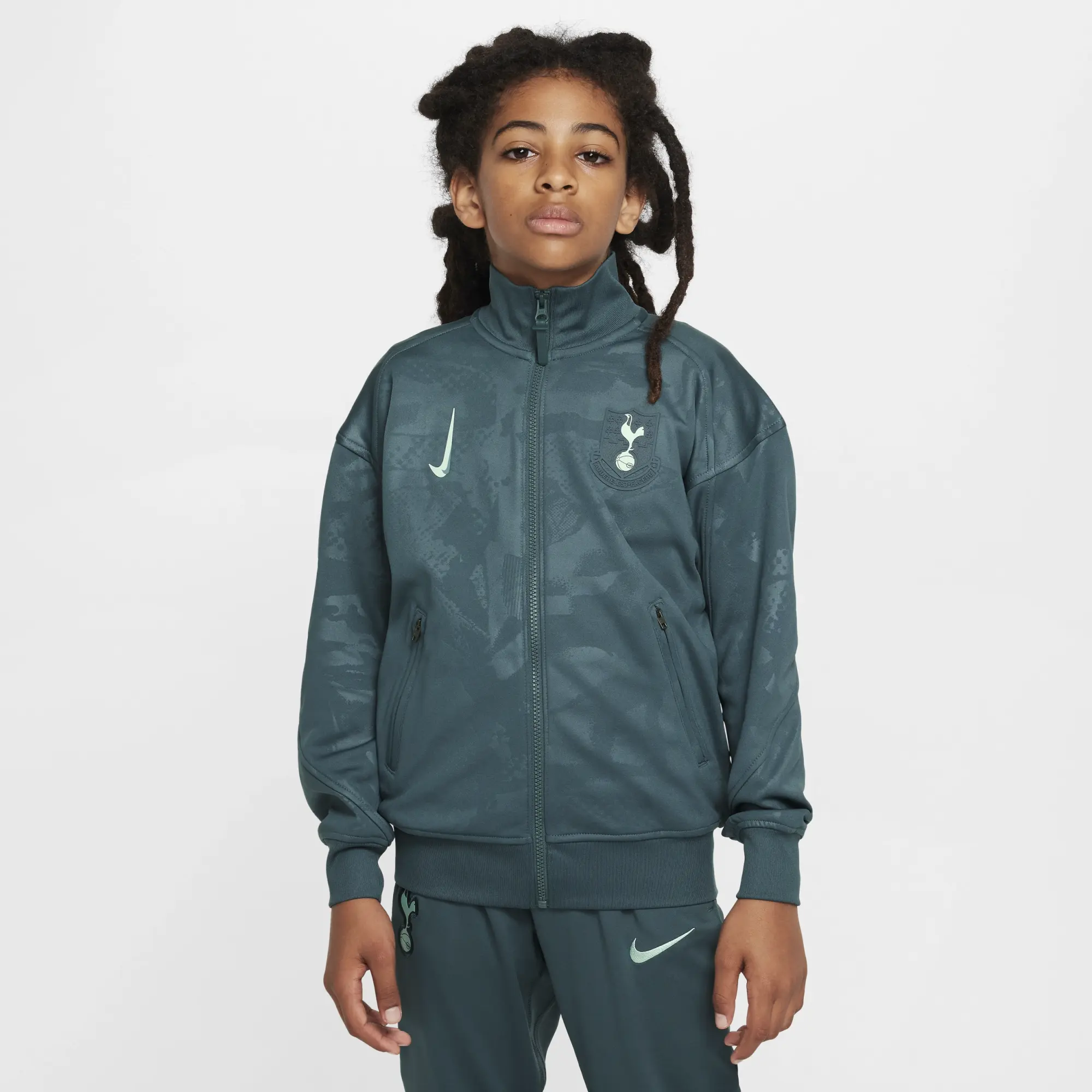 Tottenham Hotspur Nike Third Anthem Jacket - Green - Kids