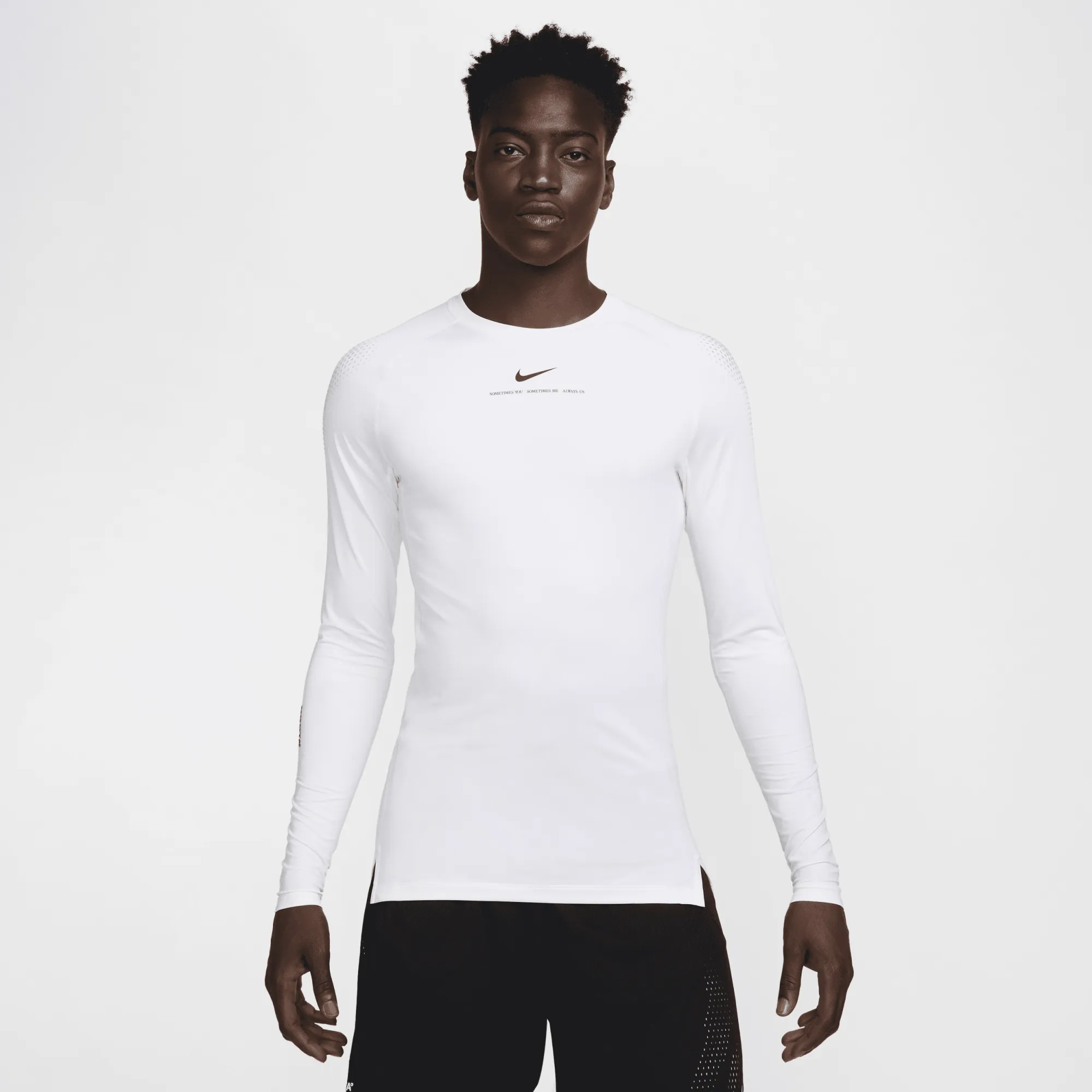 ウェア NOCTA Long-Sleeve Base Layer Basketball Nike NOCTA Men's Long-Sleeve Base Layer Basketball Top - White